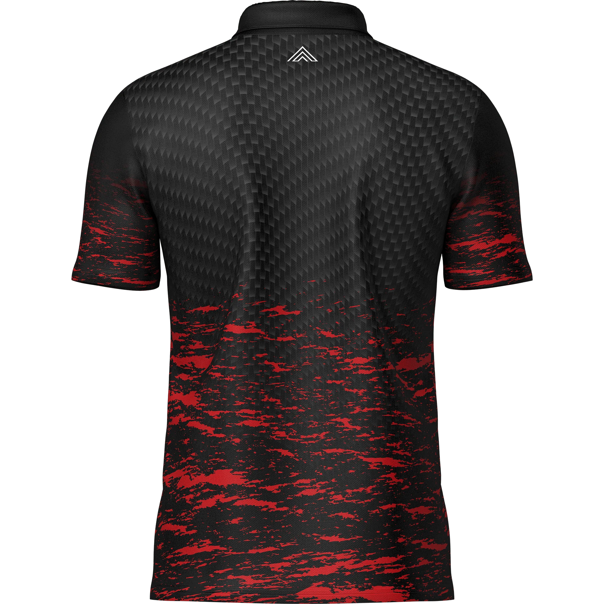 Arraz Lava Dart Shirt - with Pocket - Black & Red - Image 3