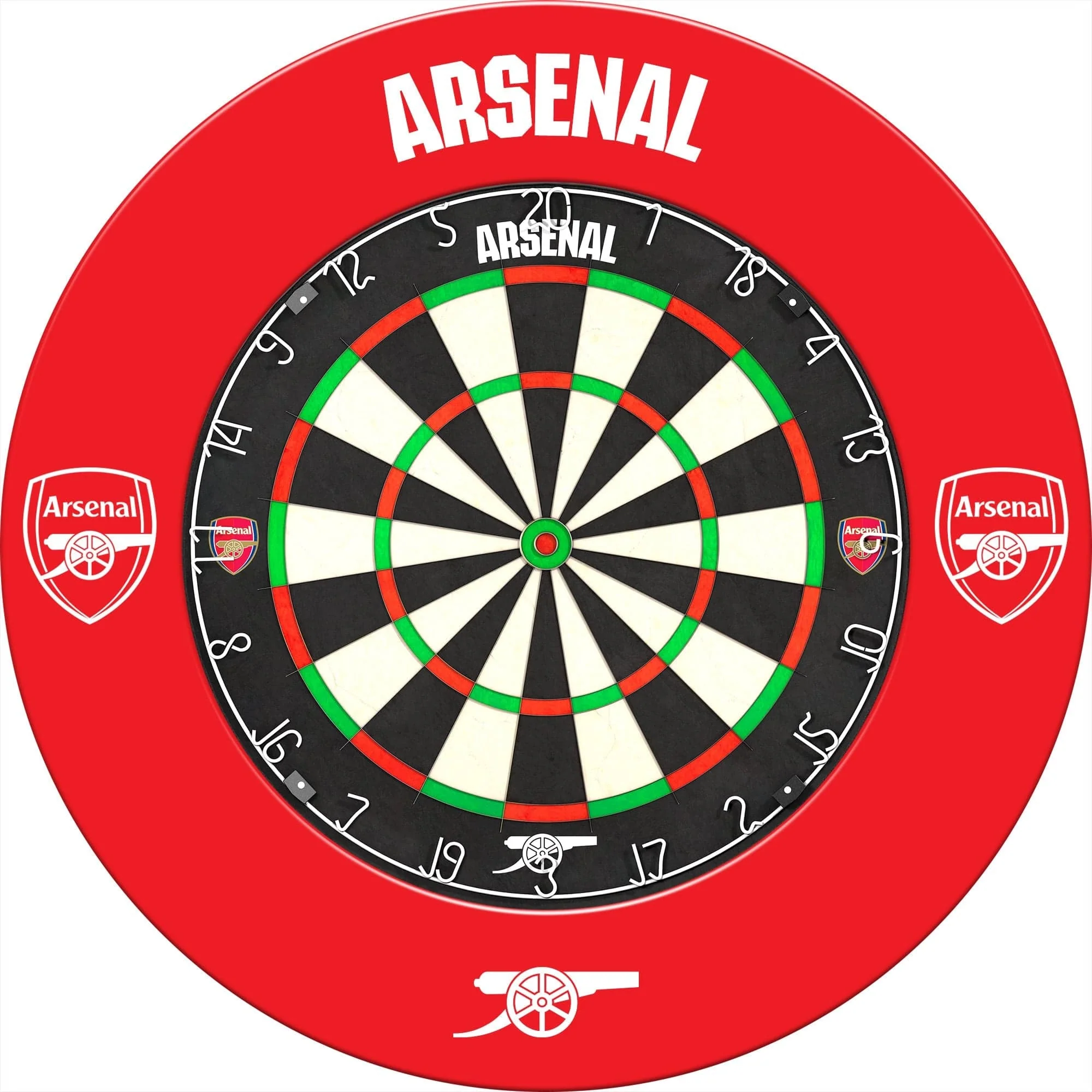Arsenal FC Dartboard Surround - Official Licensed - The Gunners - S3 - Red - Mono Logo - Image 10
