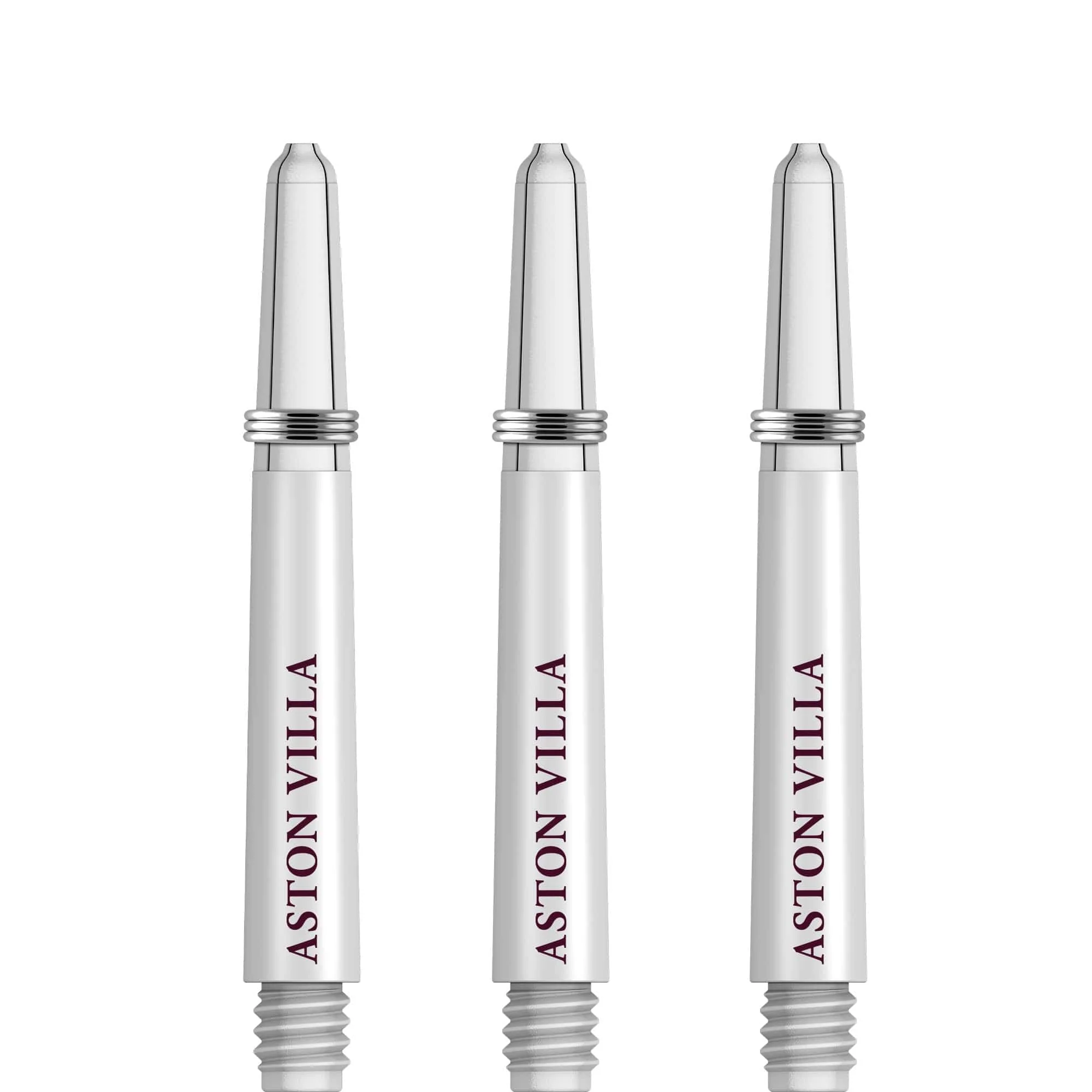 Aston Villa FC Nylon Shafts - Dart Stems with Springs - AVFC - White - Image 3