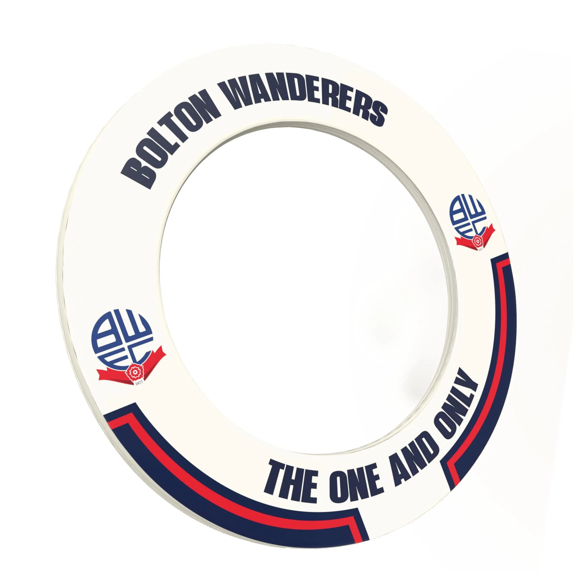 Bolton Wanderers Dartboard Surround - Official Licensed - BWFC - S1 - White - The One and Only - Image 5