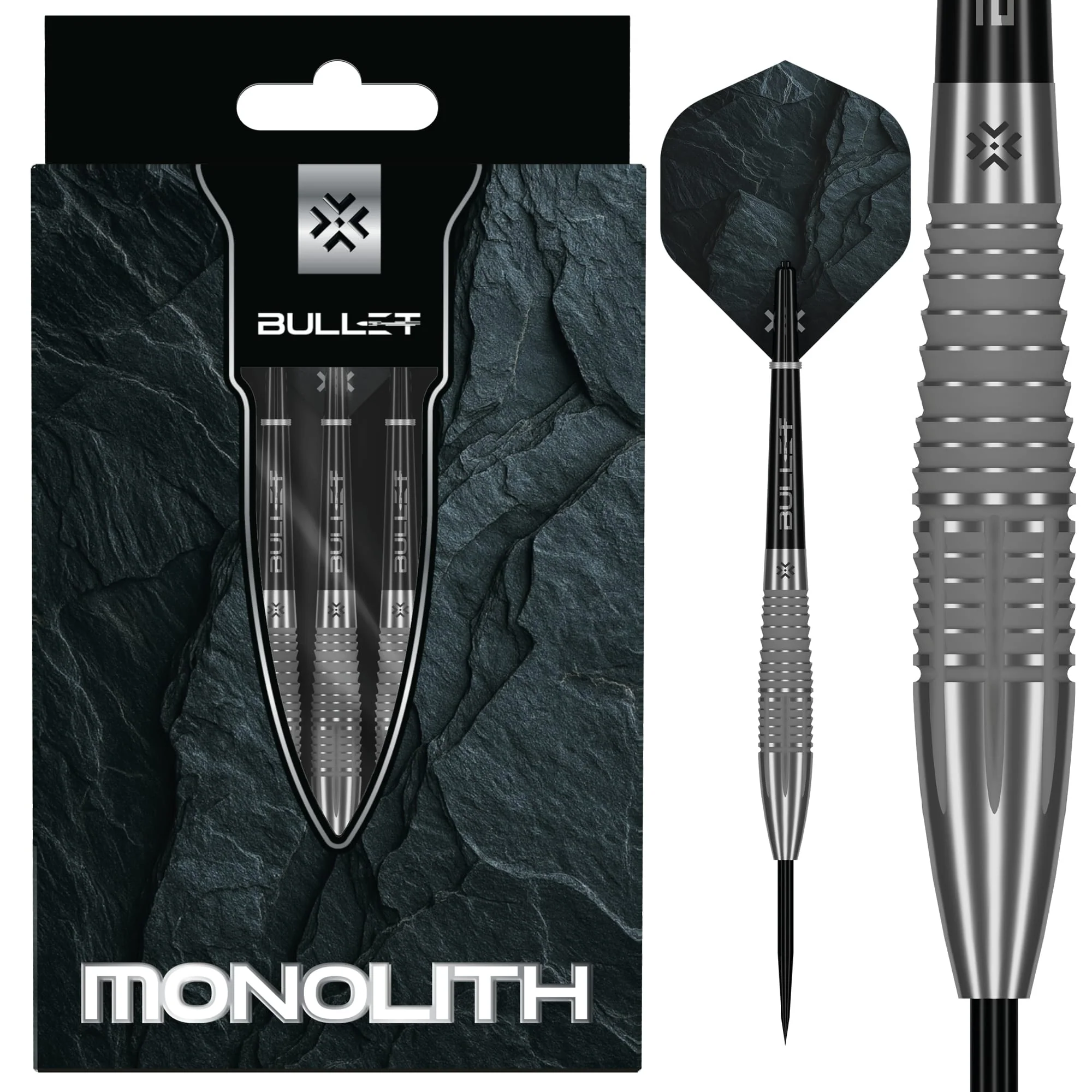 Bullet Monolith Darts - Steel Tip - 90% Tungsten