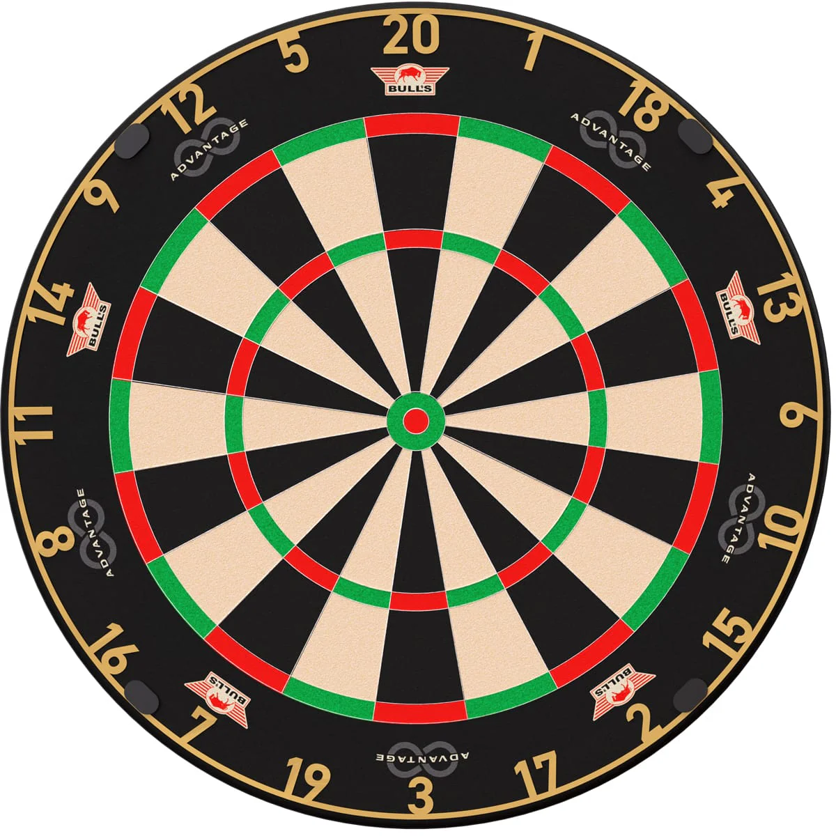 Bulls Advantage 8 Dartboard - Professional - African Sisal