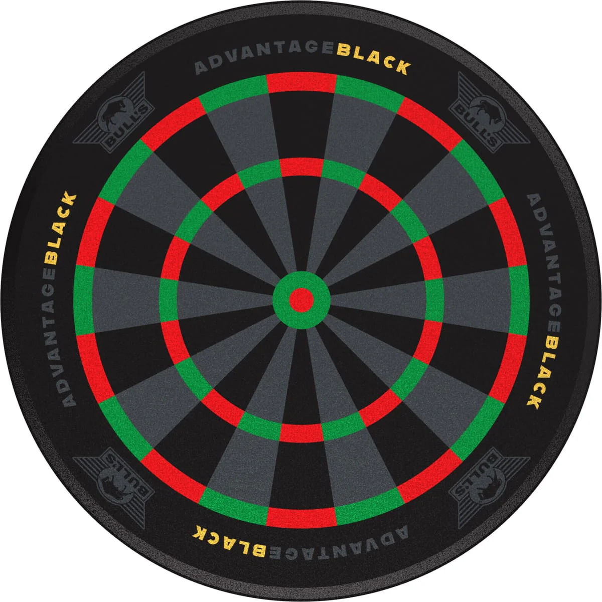 Bulls Advantage Black - Mini Dartboard Display