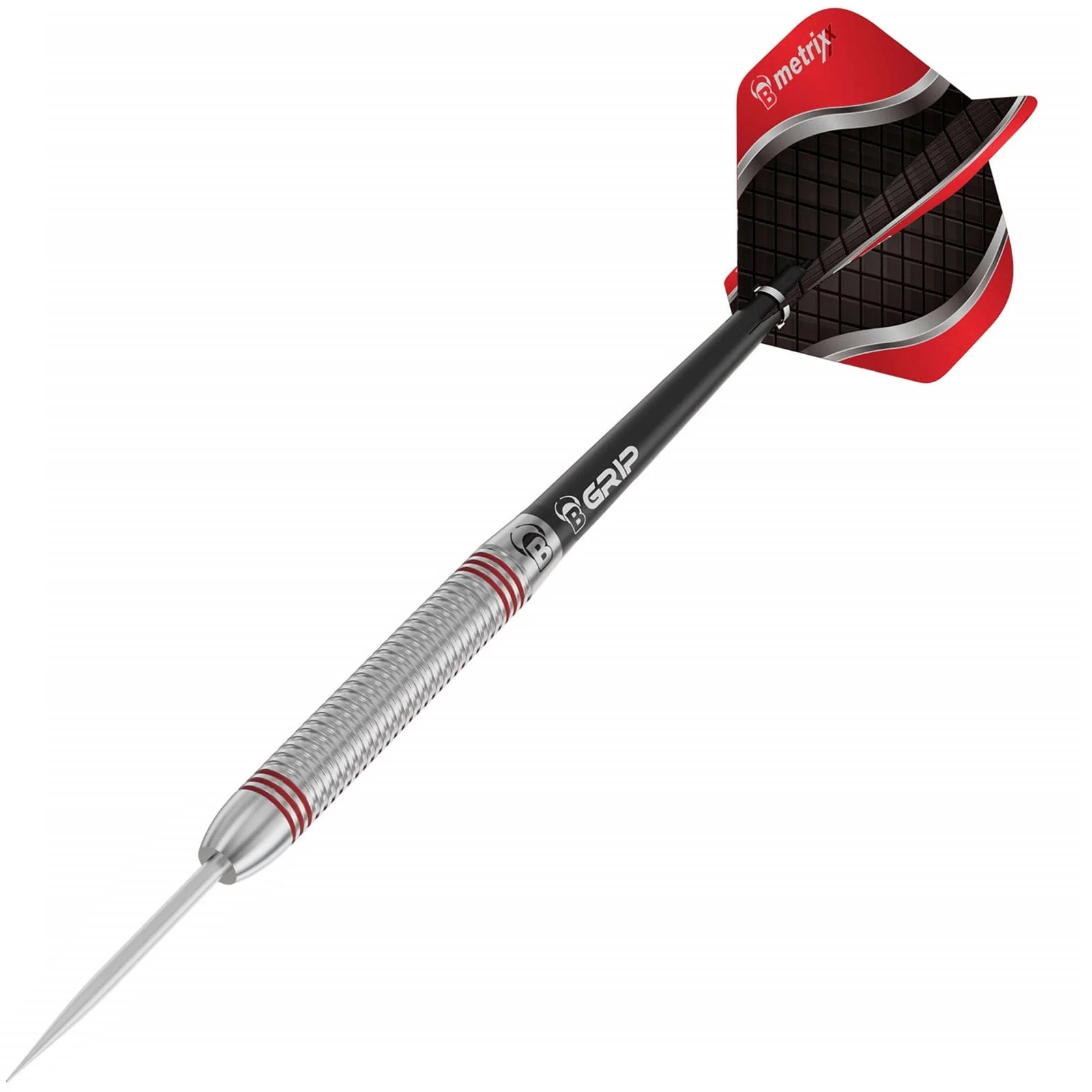 BULL'S Artos AR3 Darts - Steel Tip - 80% Tungsten - Red - Image 2