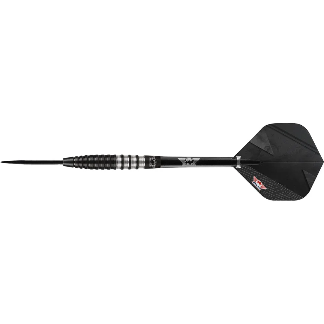 Bulls Black Lightning Darts - Steel Tip - 90% Tungsten - Image 3