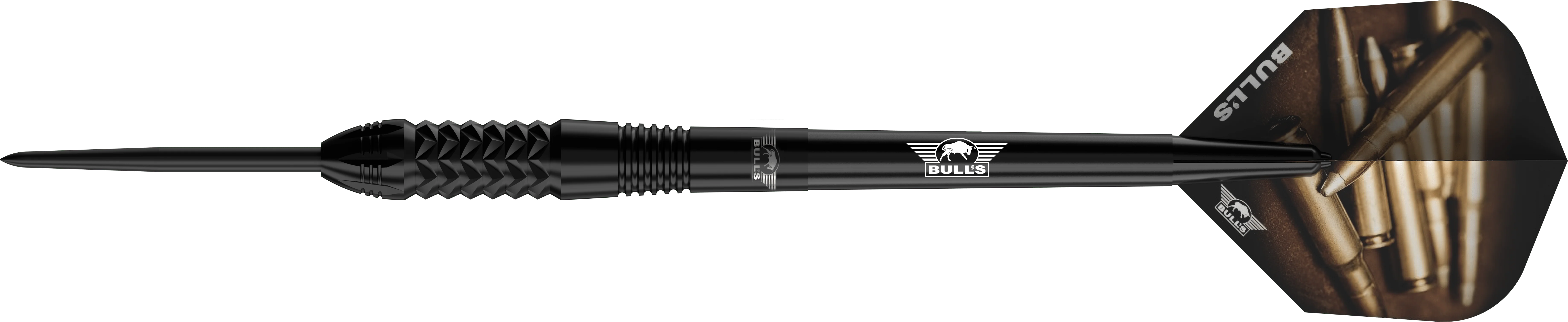 Bulls Caliber Black Darts - Steel Tip - 90% Tungsten - Image 6