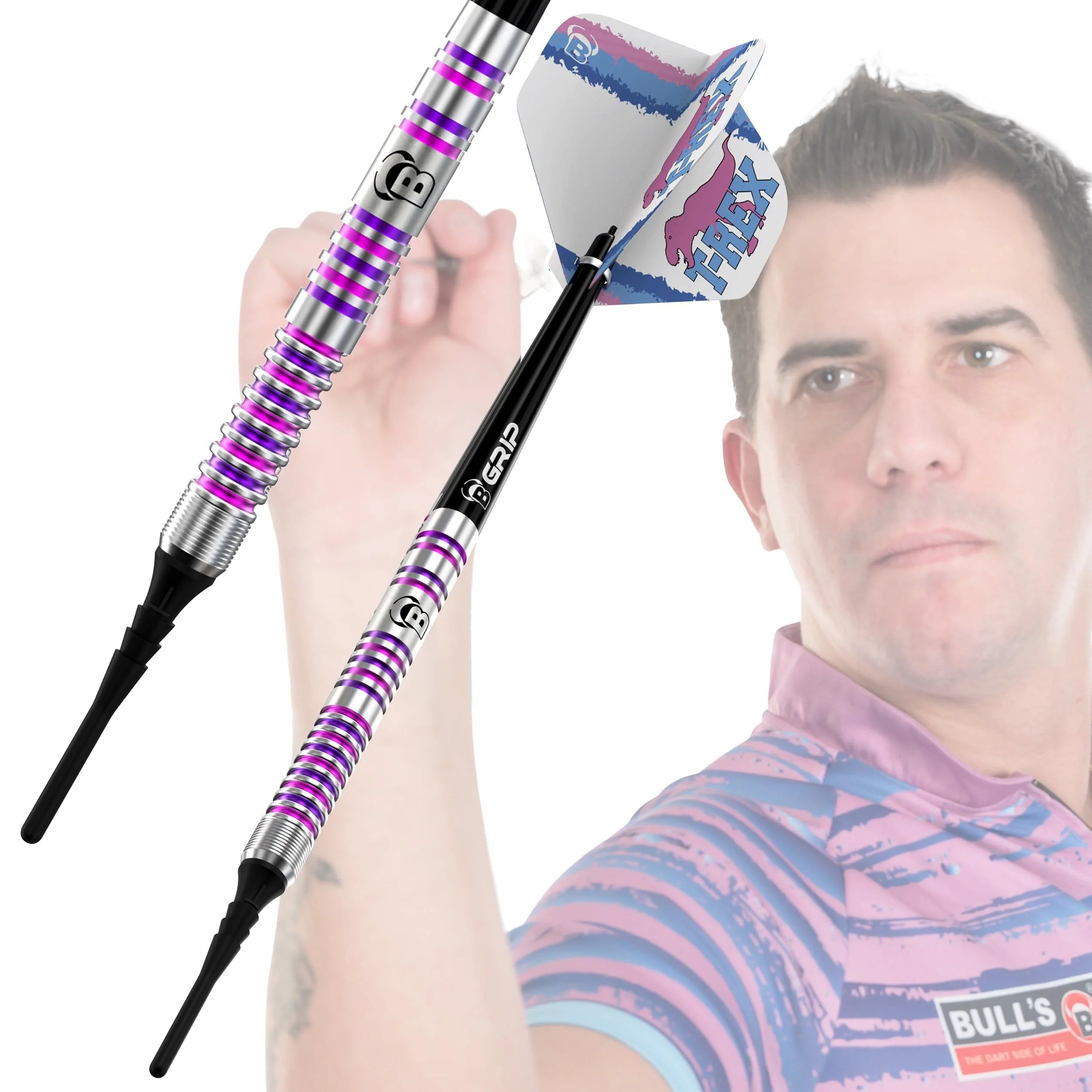 BULL'S Challenger Darts - Soft Tip - 90% Tungsten - Michael Unterbuchner - 23g - Image 3