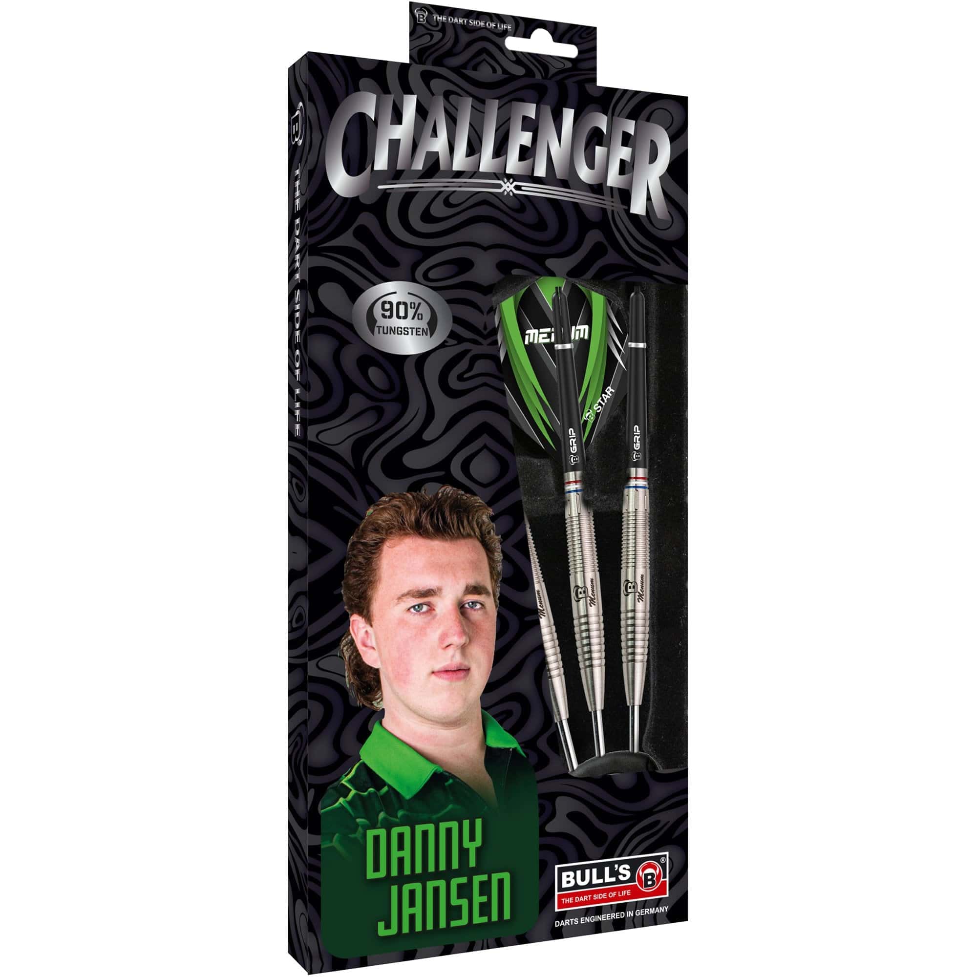 BULL'S Challenger Darts - Steel Tip - Danny Jansen - 26g - Image 3