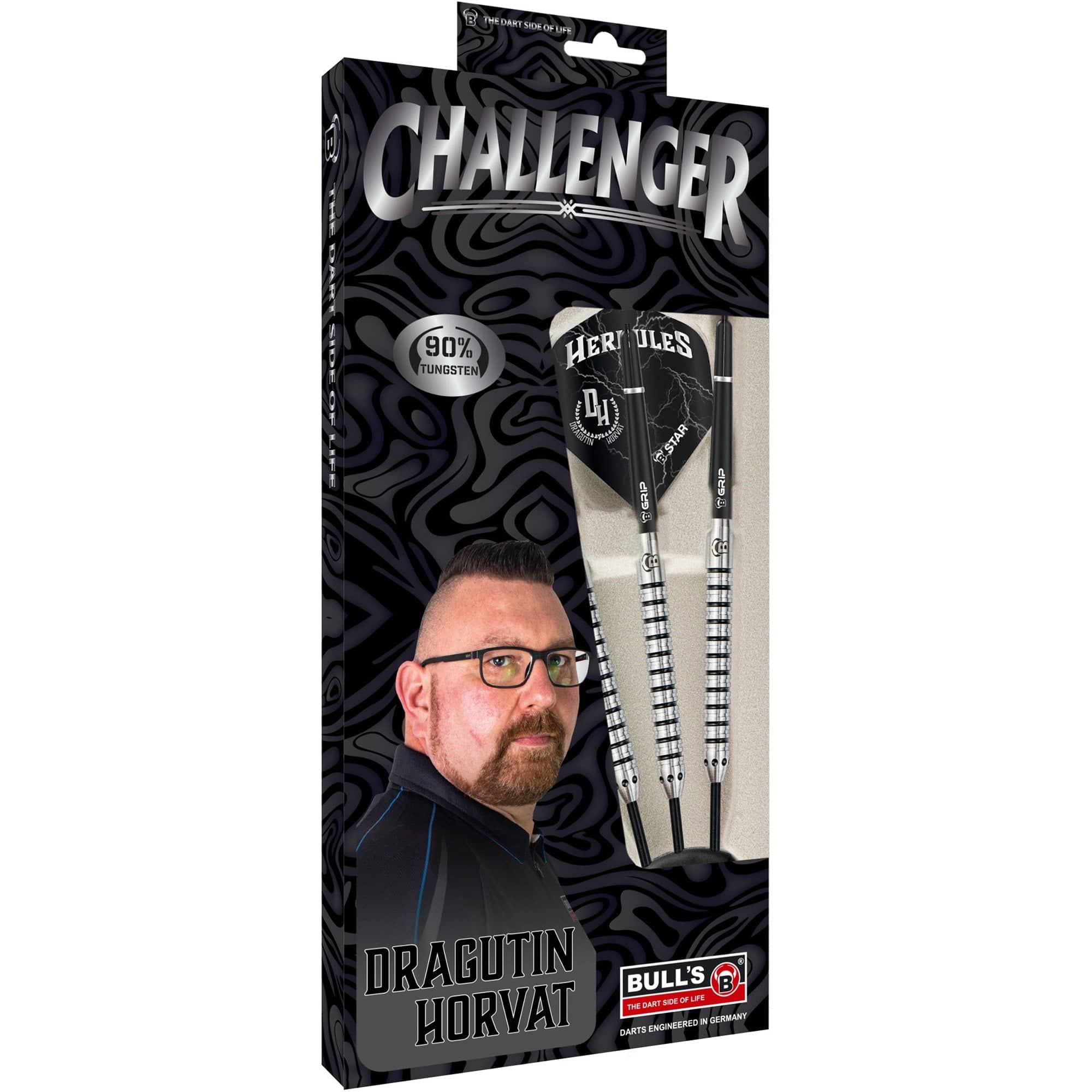 BULL'S Challenger Darts - Steel Tip - Dragutin Horvat - 21g - Image 3