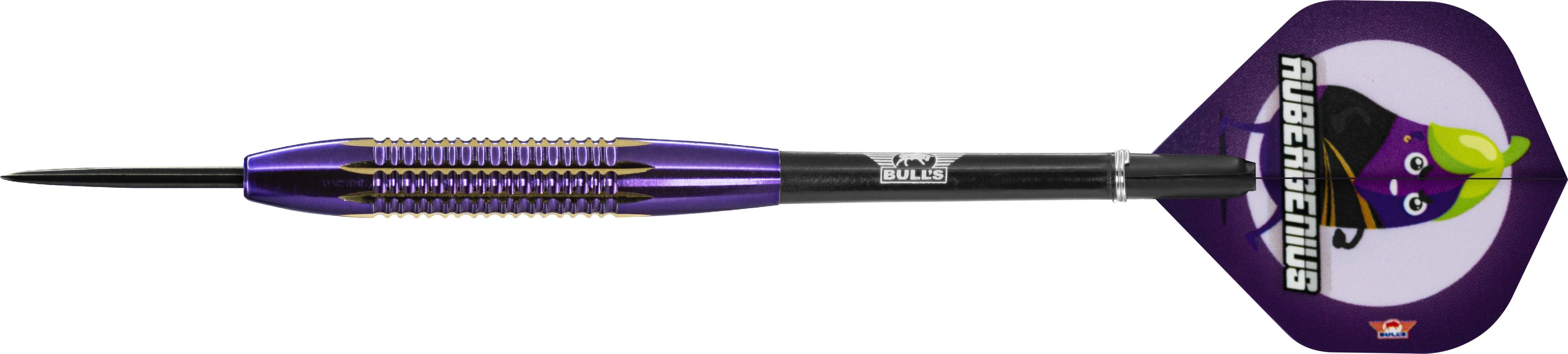 Bulls Dirk van Duijvenbode Darts - Steel Tip - Aubergenius Brass - 21g - Image 2