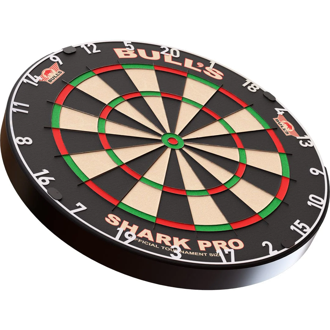 Bulls Domus Dartboard Set - Professional - Shark Board, Surround and Darts - Image 3