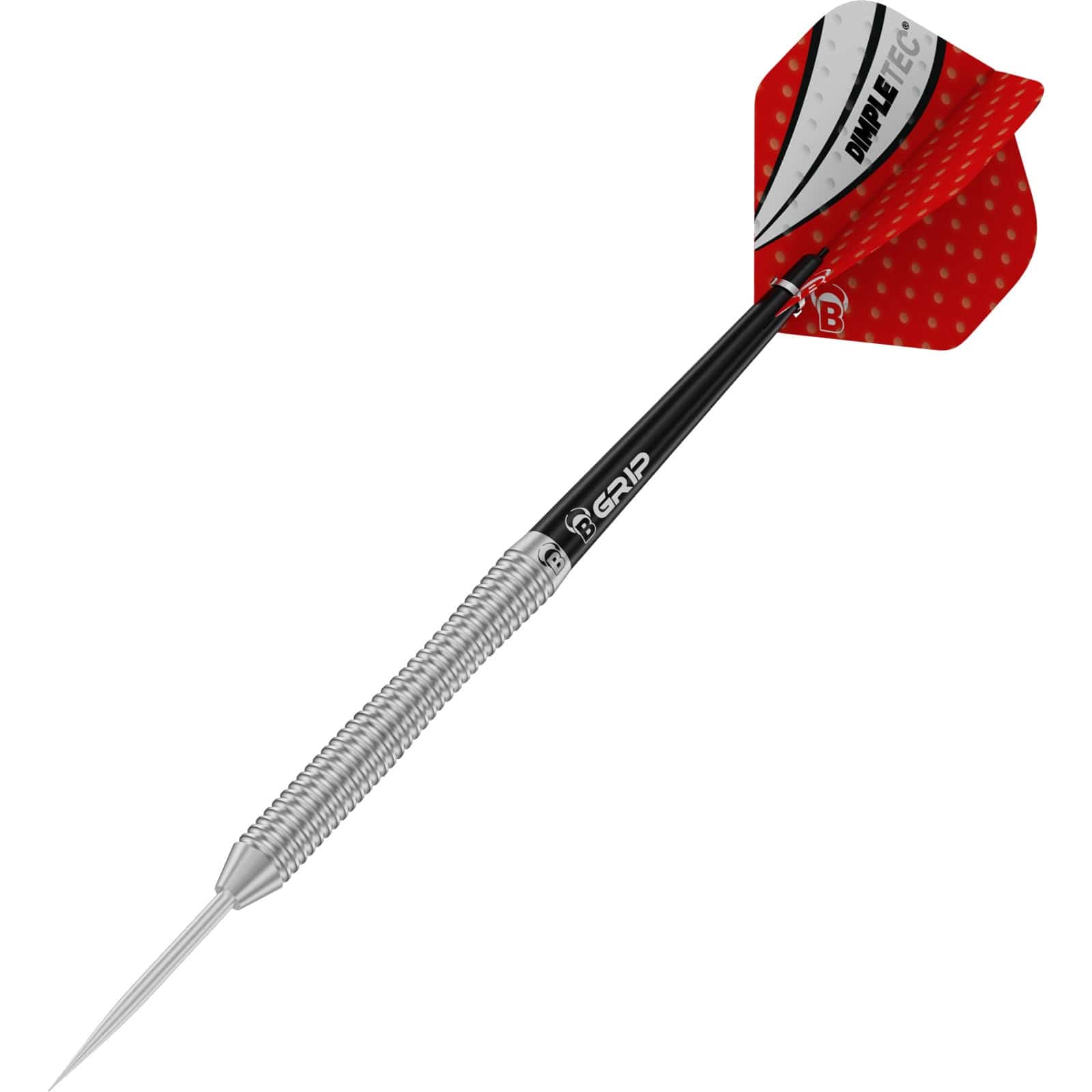 BULL'S Dot D2 Darts - Steel Tip - 90% Tungsten - Full Ring - Image 2