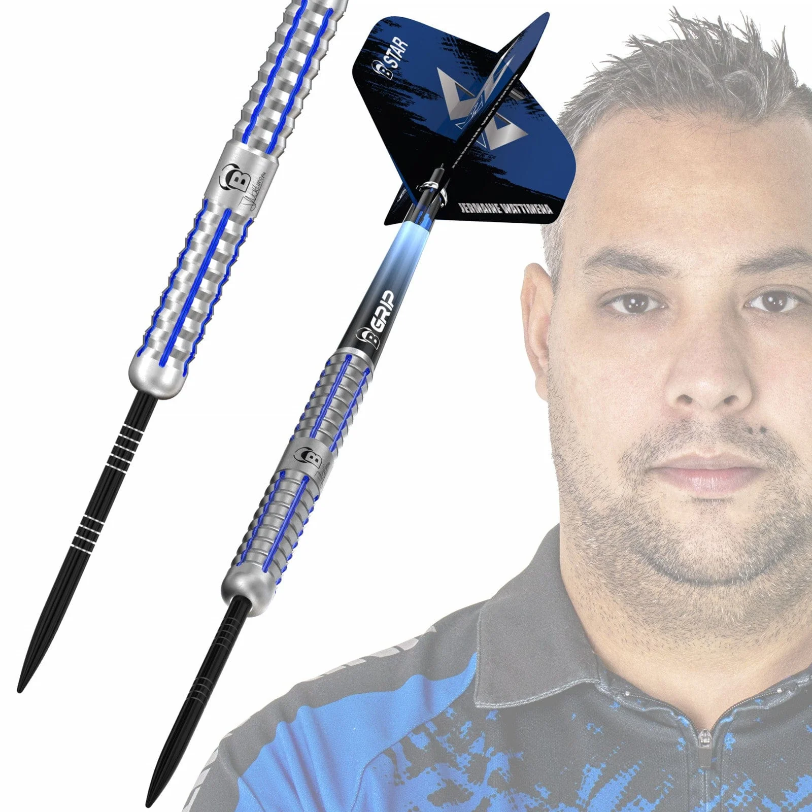 BULL'S Jermaine Wattimena Darts - Steel Tip - G2 - The Machine Gun - Image 3