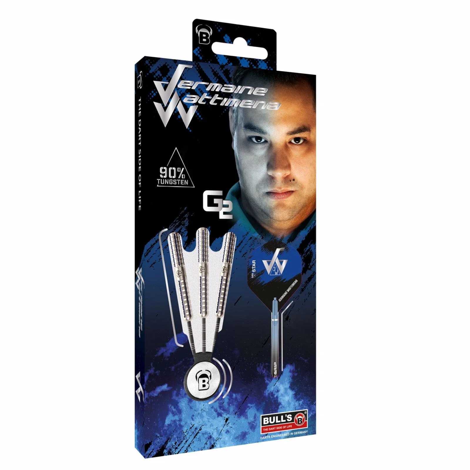 BULL'S Jermaine Wattimena Darts - Steel Tip - G2 - The Machine Gun - Image 5