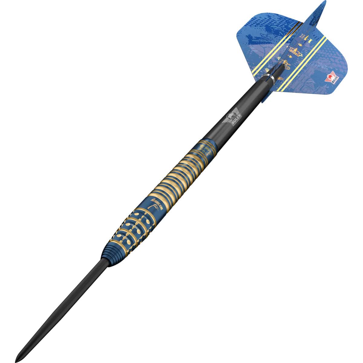 Bulls Kim Huybrechts Darts - Steel Tip - 95% Tungsten - Blue - Image 3