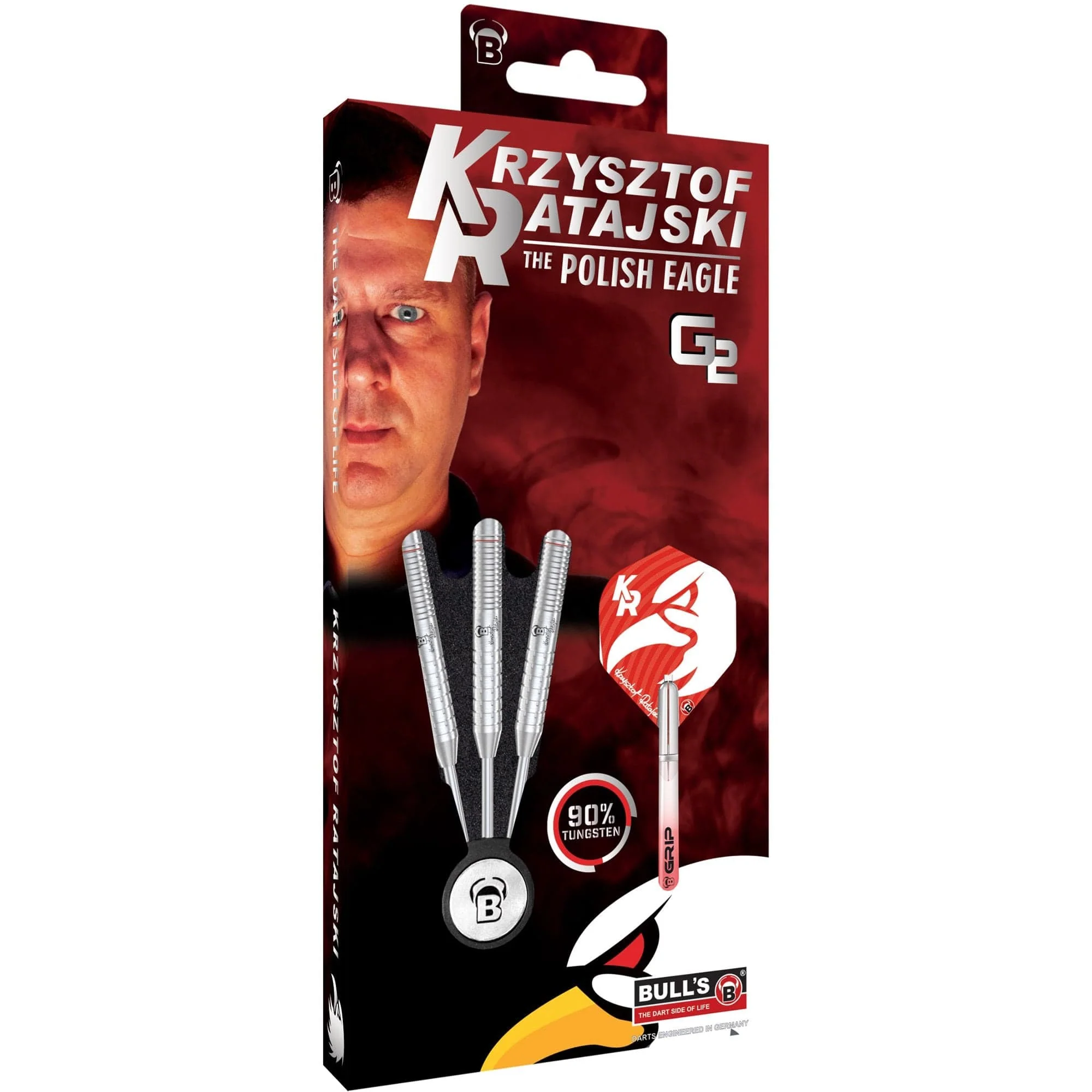 BULL'S Krzysztof Ratajski Darts - Steel Tip - The Polish Eagle - Original Generation 2 - Image 3