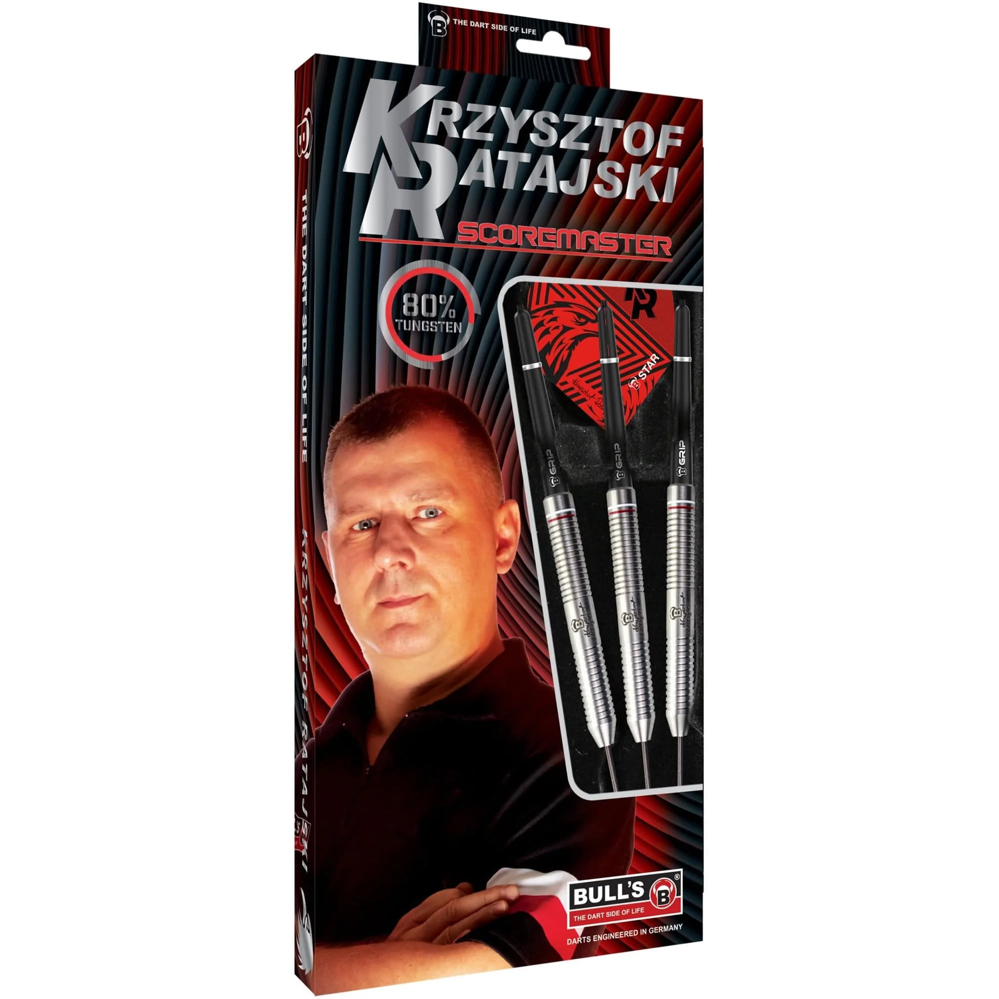 BULL'S Krzysztof Ratajski Darts - Steel Tip - The Polish Eagle - Scoremaster - Image 3