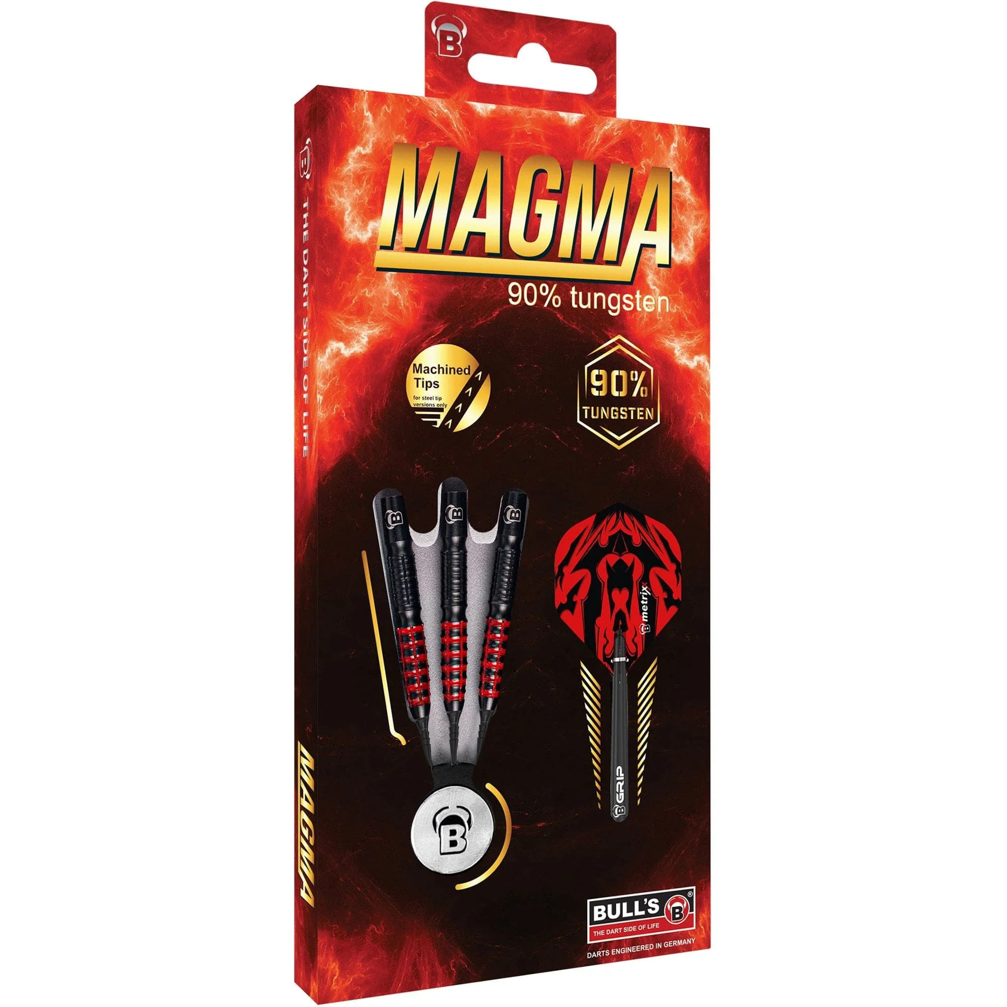 BULL'S Magma Darts - Soft Tip - Black and Red - Image 3