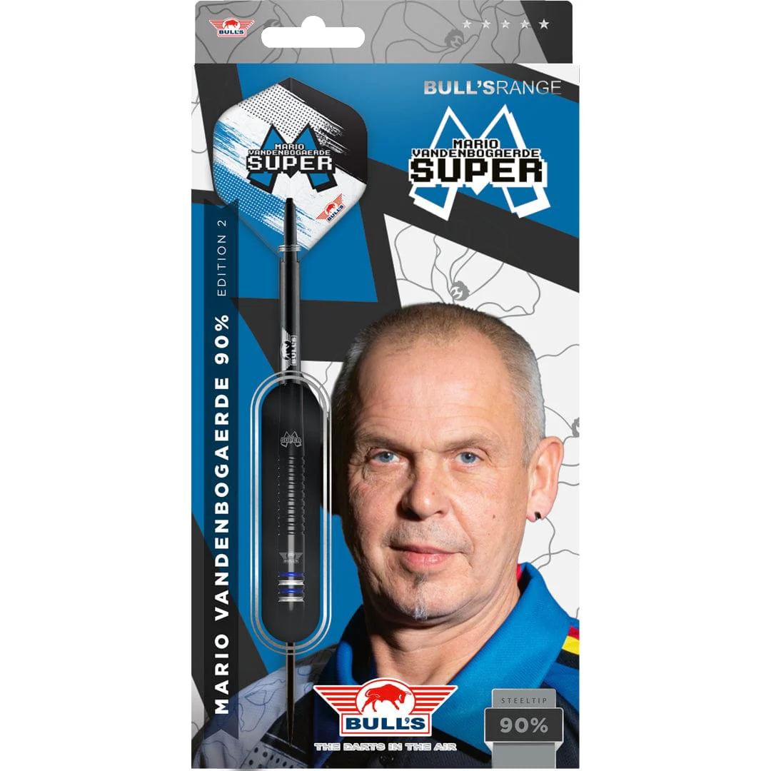 Bulls Mario Vandenbogaerde Darts - Steel Tip - 90% Tungsten - E2 - Image 5