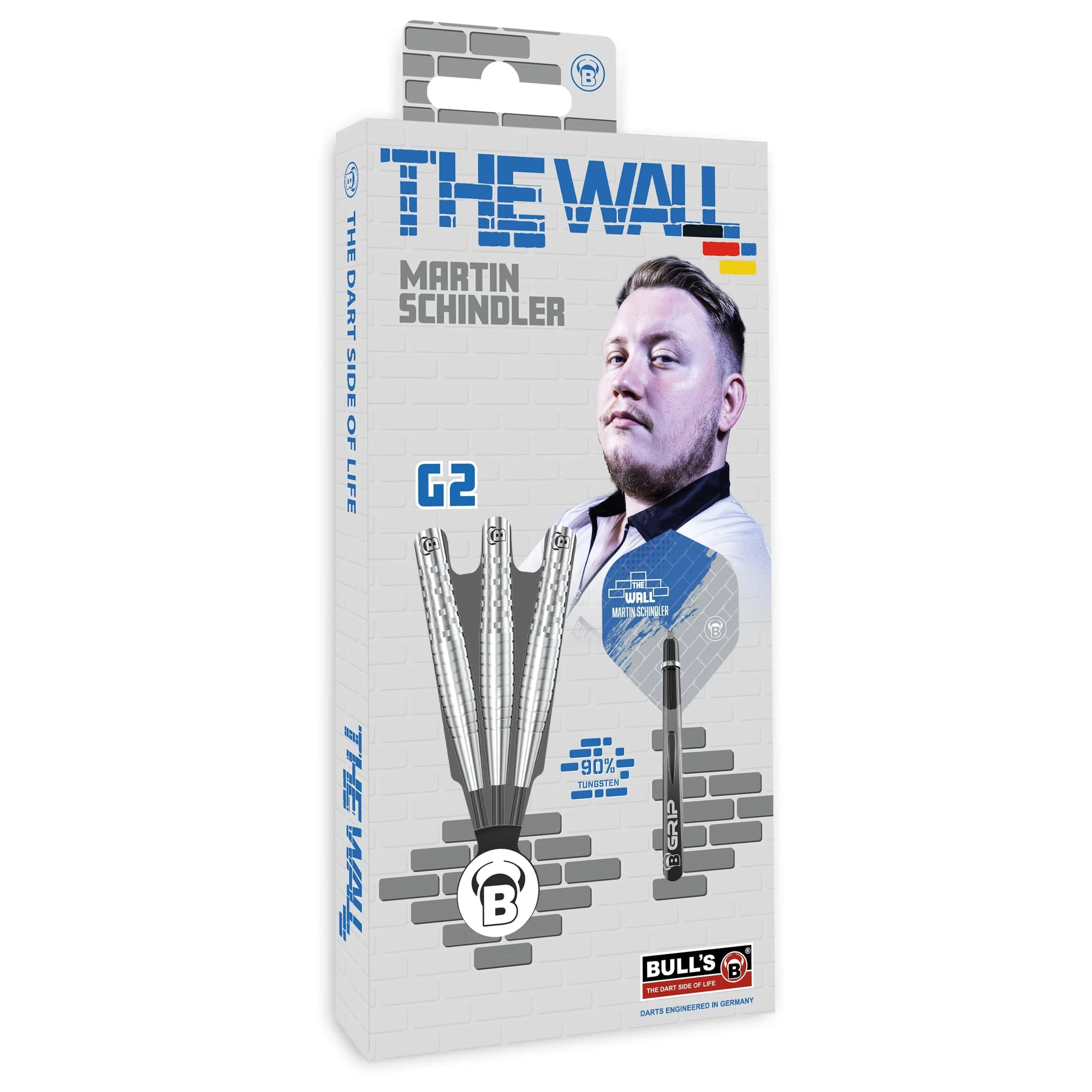 BULL'S Martin Schindler Darts - Steel Tip - 90% Tungsten - G2 - Image 3