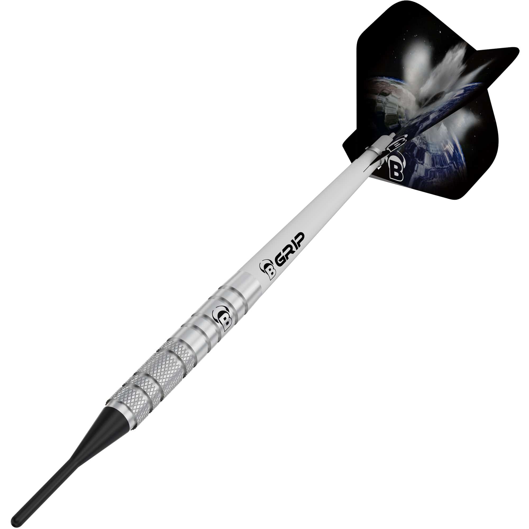 BULL'S Meteor Darts - Soft Tip - 80% Tungsten - MT1 - Front Knurl - Image 3