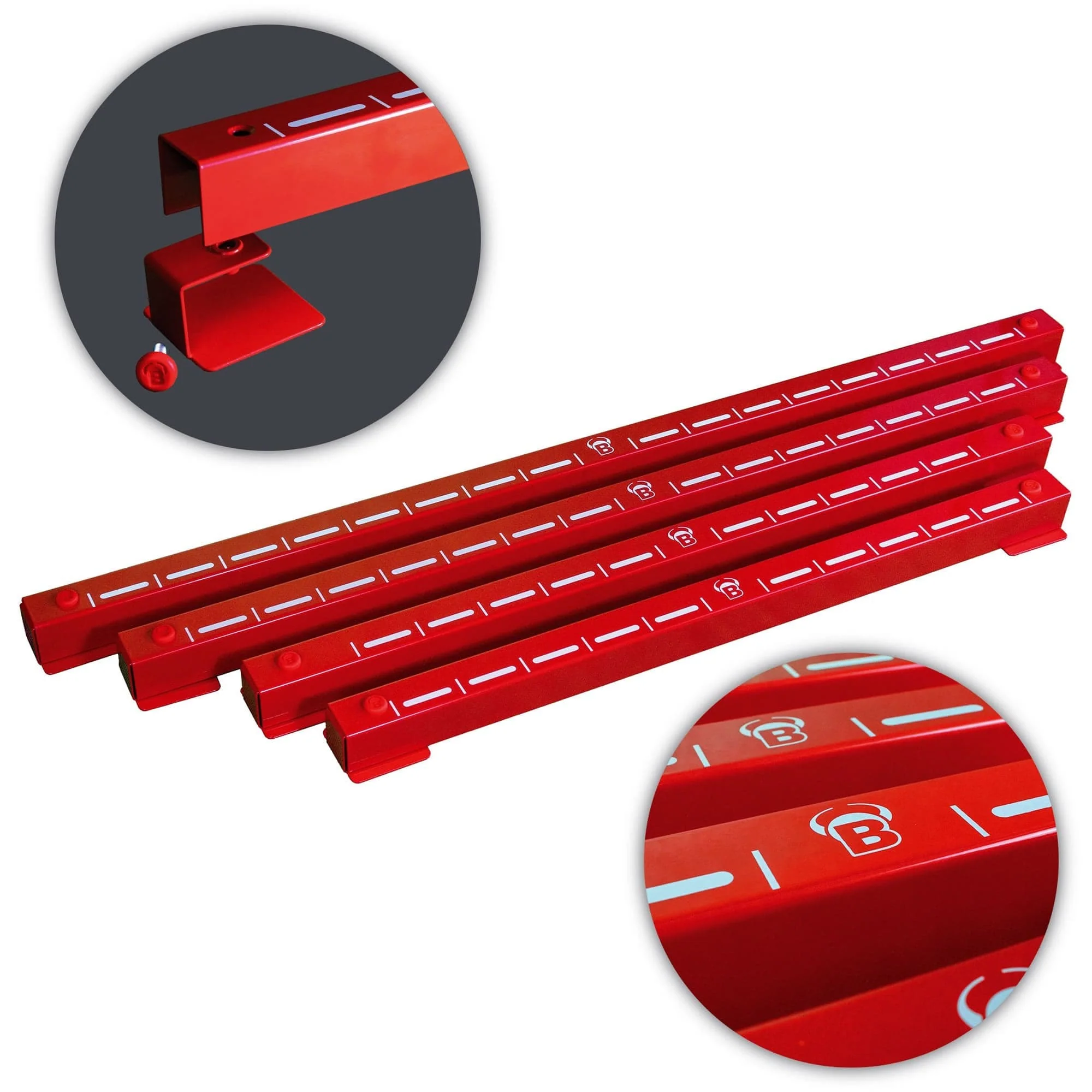 BULL'S Oky System - O60 - For Use With Dart Mats Upto 60cm Wide - Red Raised Oche - Image 2