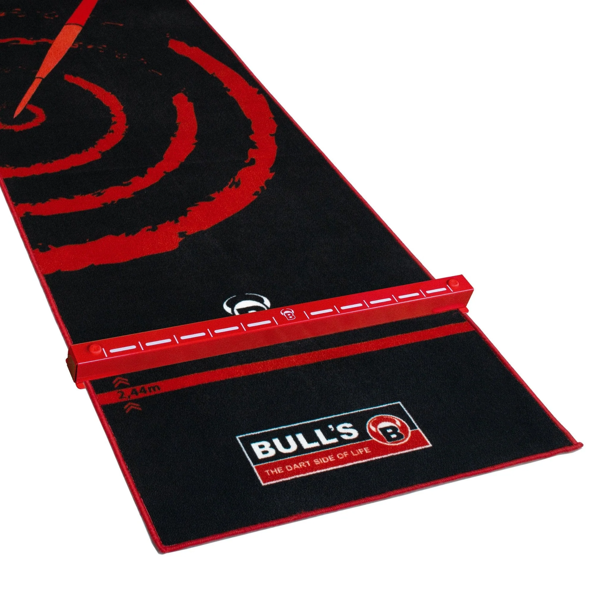 BULL'S Oky System - O66 - For Use With Dart Mats Upto 66cm Wide - Red Raised Oche - Image 2