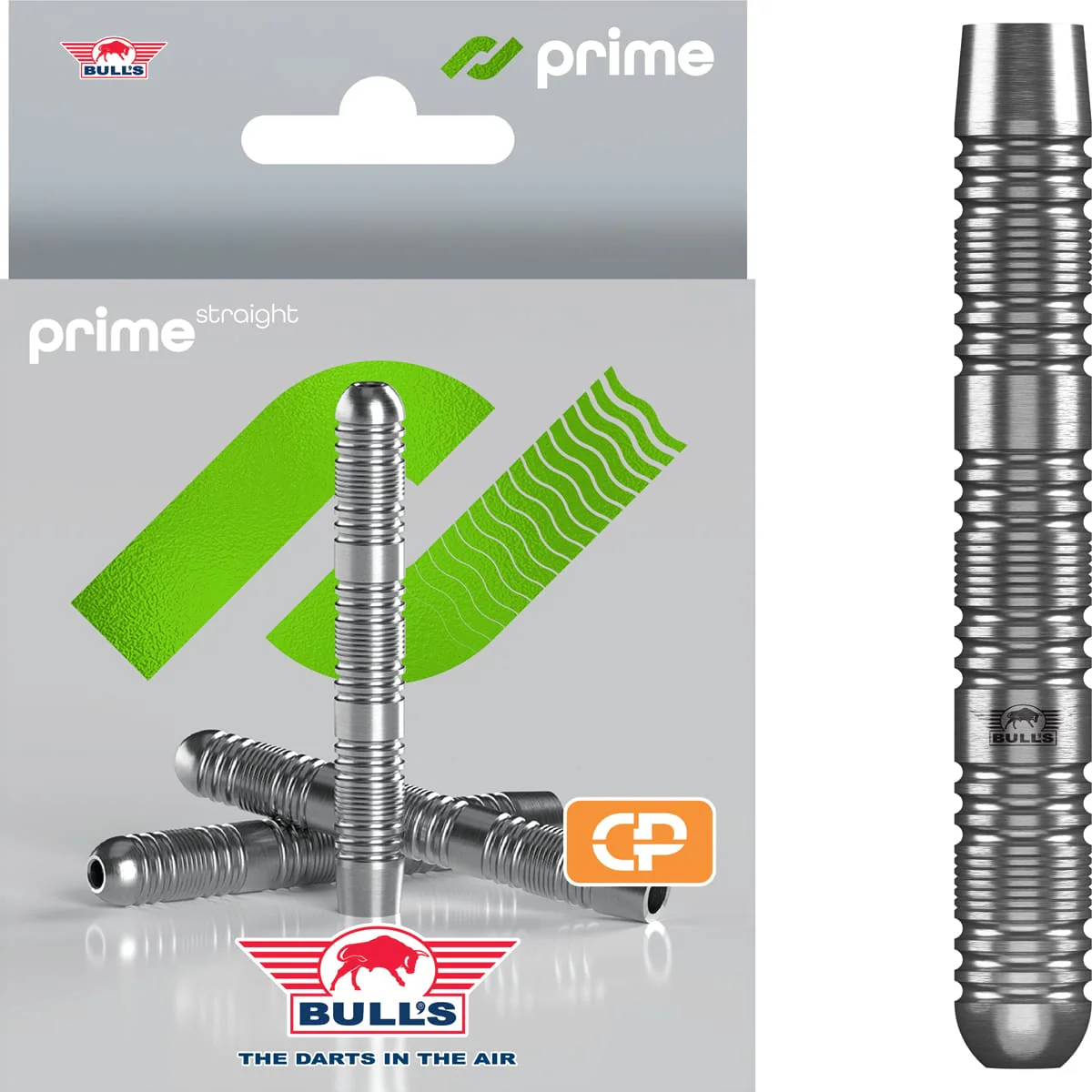 Bulls Prime CP Darts - Steel Tip - 90% Tungsten - Barrels Only - Straight