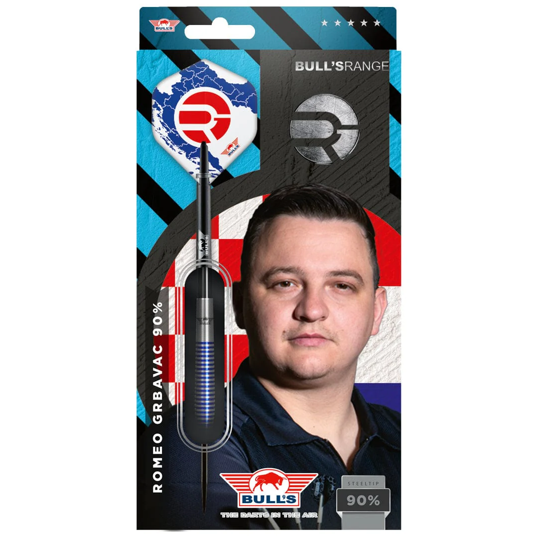 Bulls Romeo Grbavac Darts - Steel Tip - 90% Tungsten - Image 5