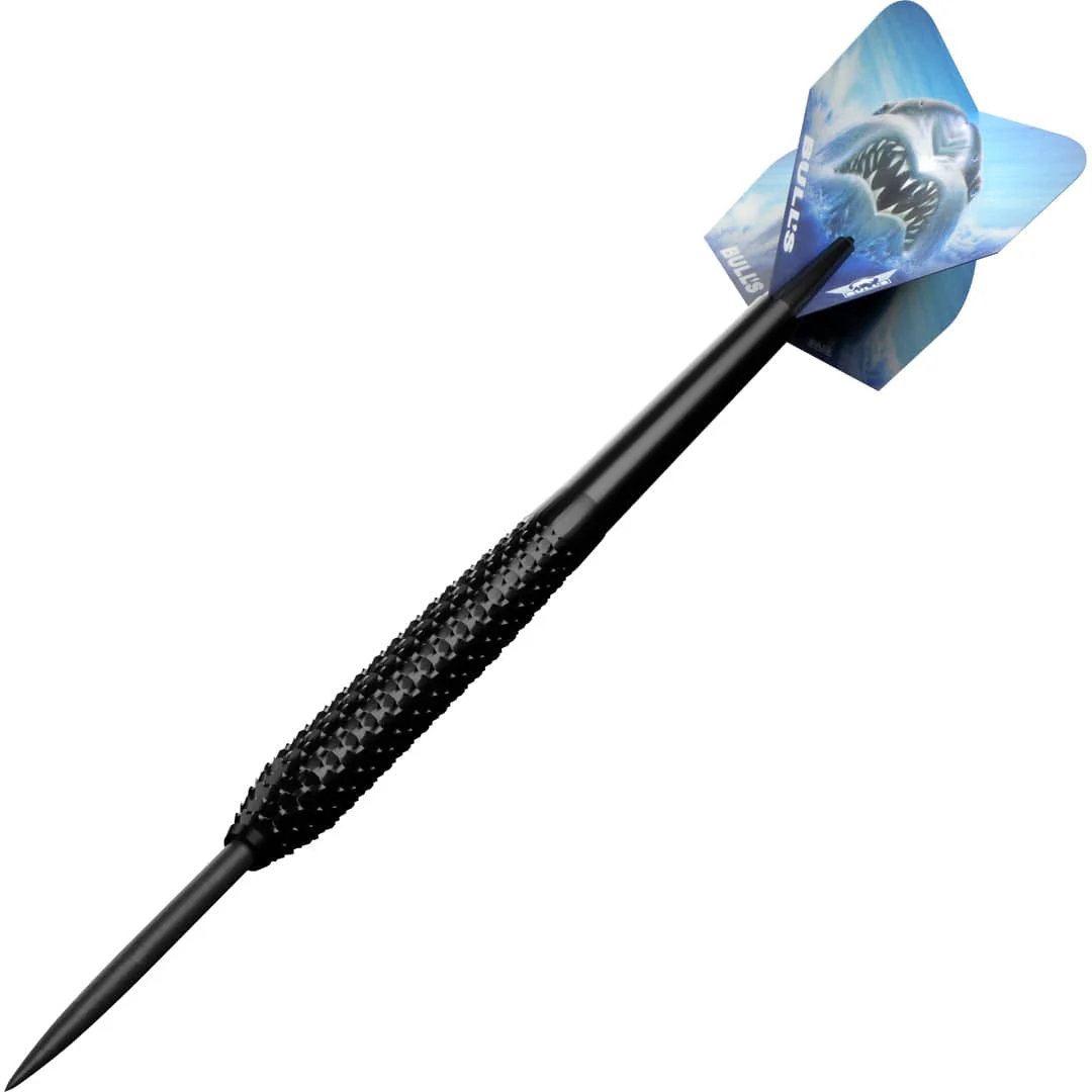 Bulls Shark Pro Black Darts - Steel Tip - 90% Tungsten - Image 3