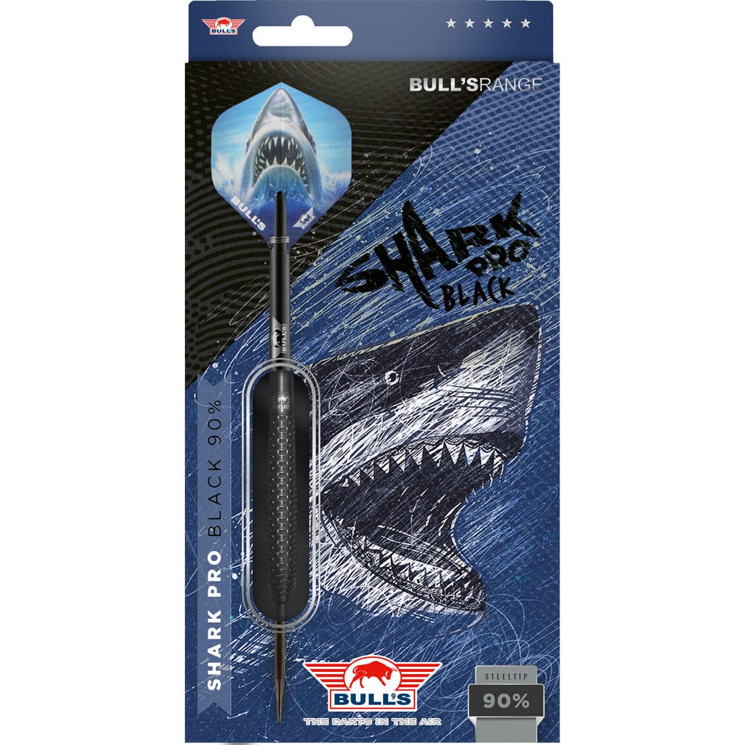 Bulls Shark Pro Black Darts - Steel Tip - 90% Tungsten - Image 4
