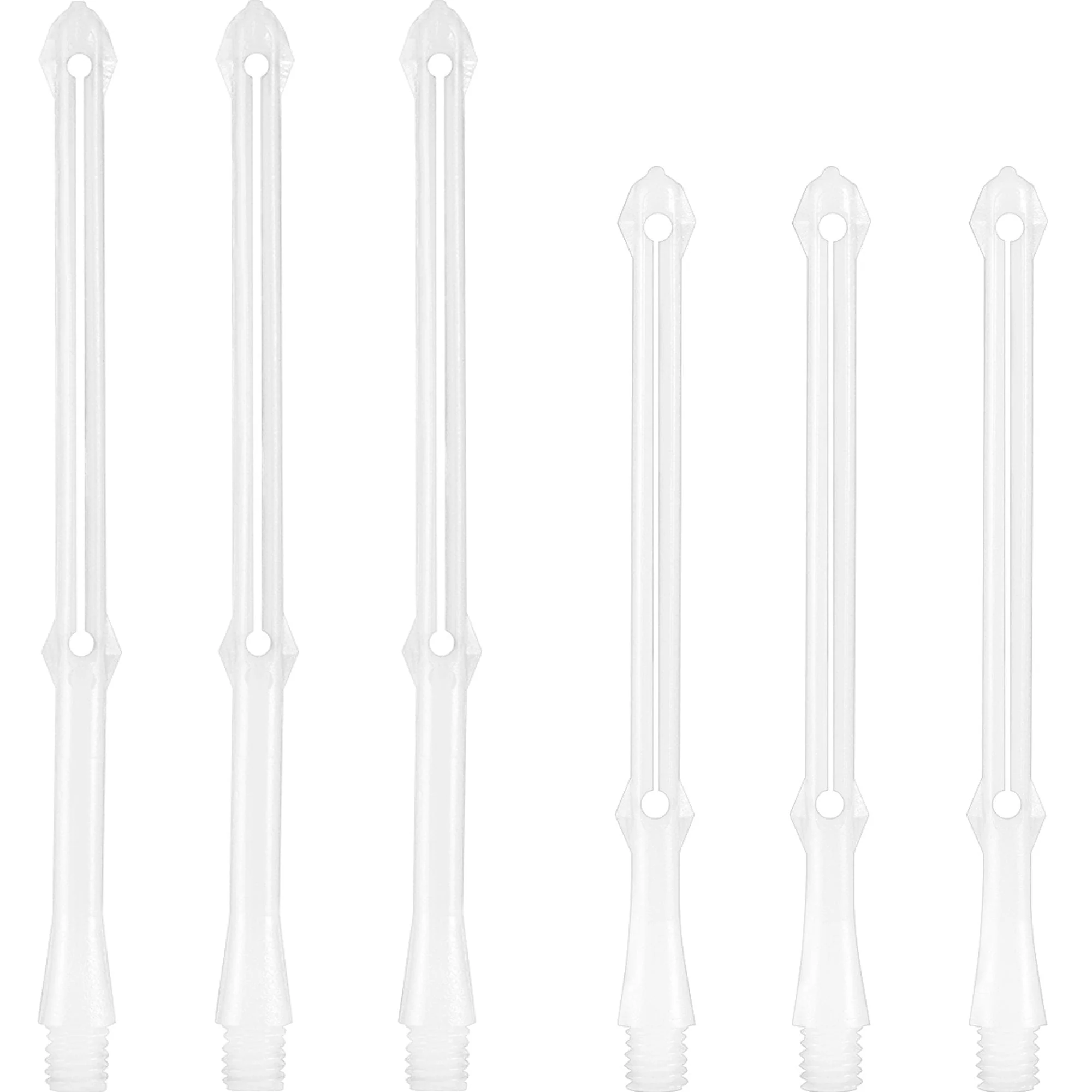 *Bulls Side Loader Shafts - Dart Stems - Wing - White