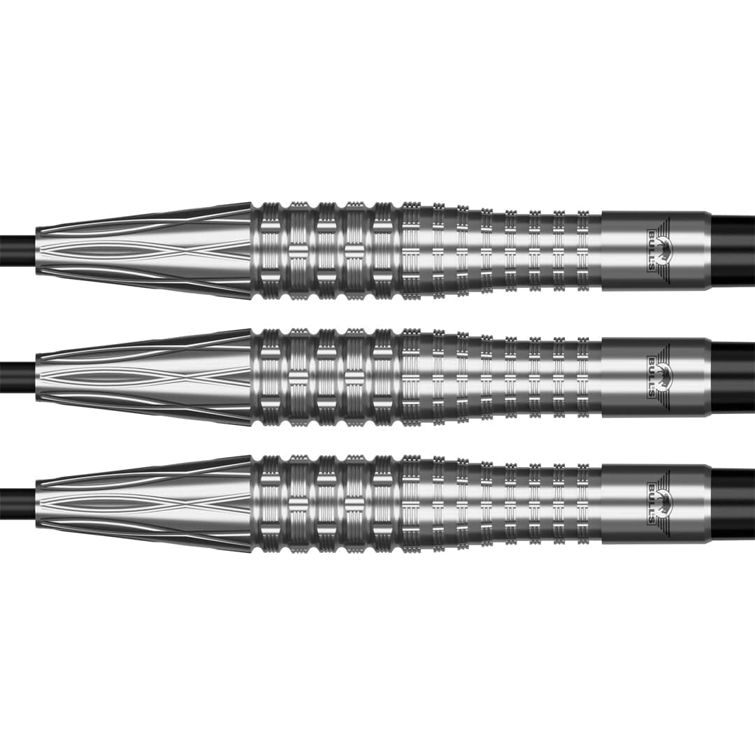 Bulls Smoke Darts - Steel Tip - 90% Tungsten - Silver Ash - Image 2