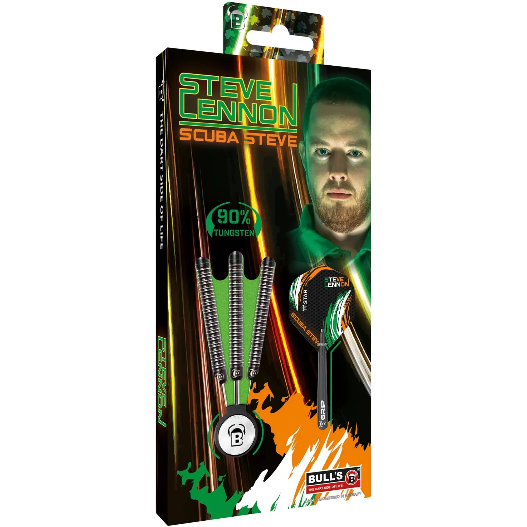 BULL'S Steve Lennon Darts - Steel Tip - Scuba Steve - Image 3