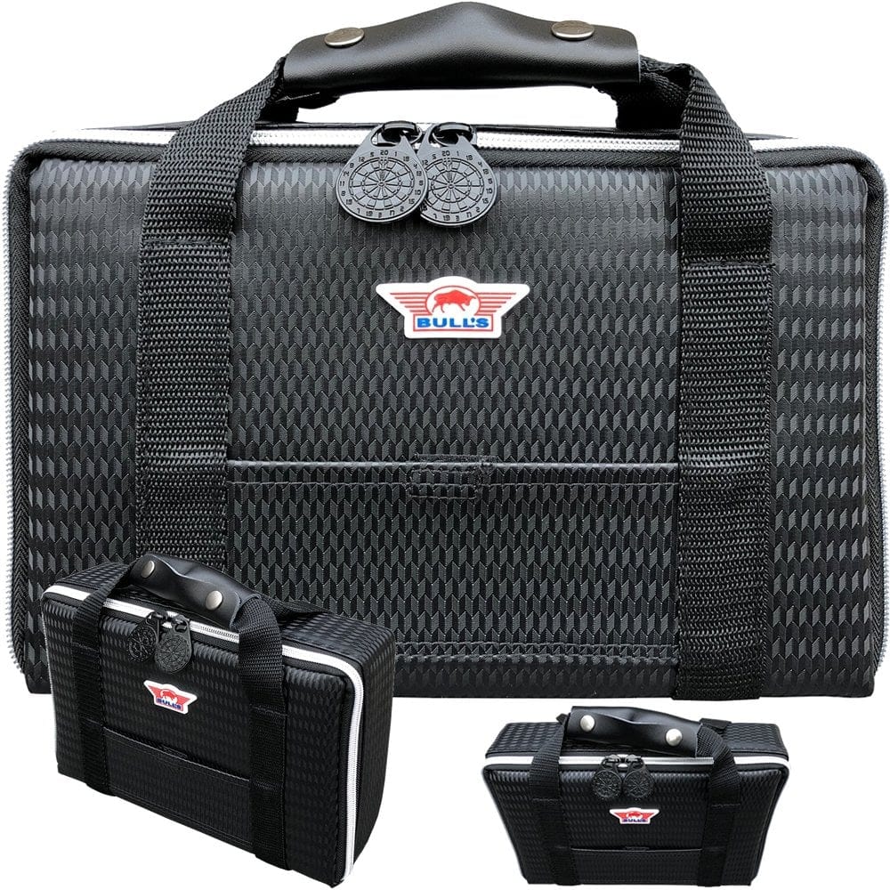 Bulls - Ubertas Case - Large Dart Case - Carbon Effect