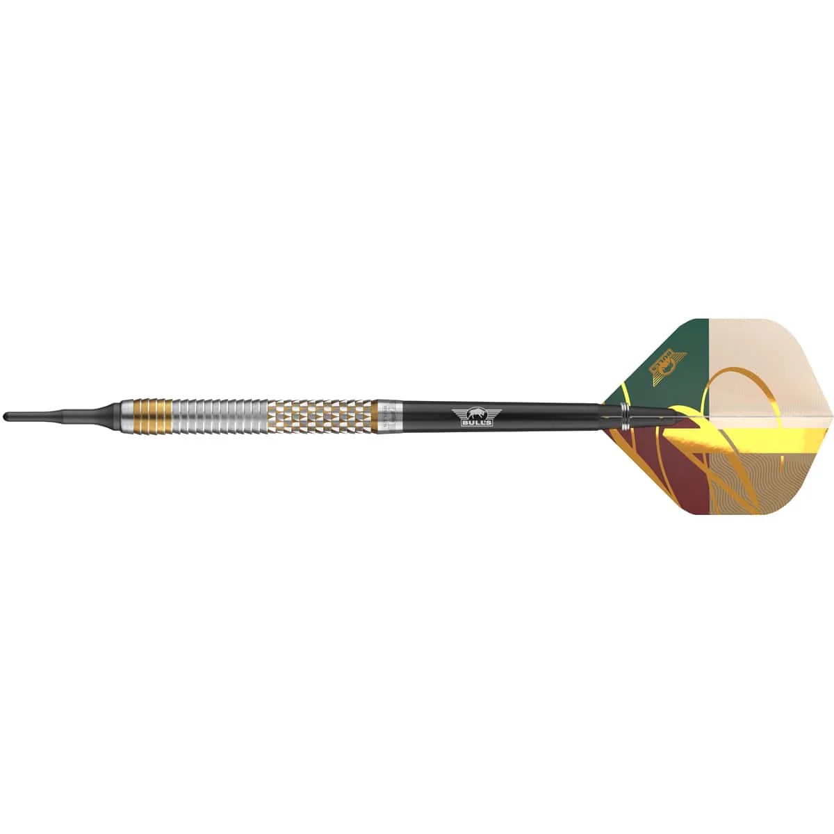 Bulls Vintago CP Darts - Soft Tip - 90% Tungsten - Shark - Image 4