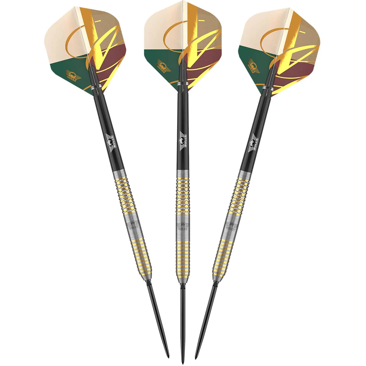Bulls Vintago CP Darts - Steel Tip - 90% Tungsten - Ghost - Image 2