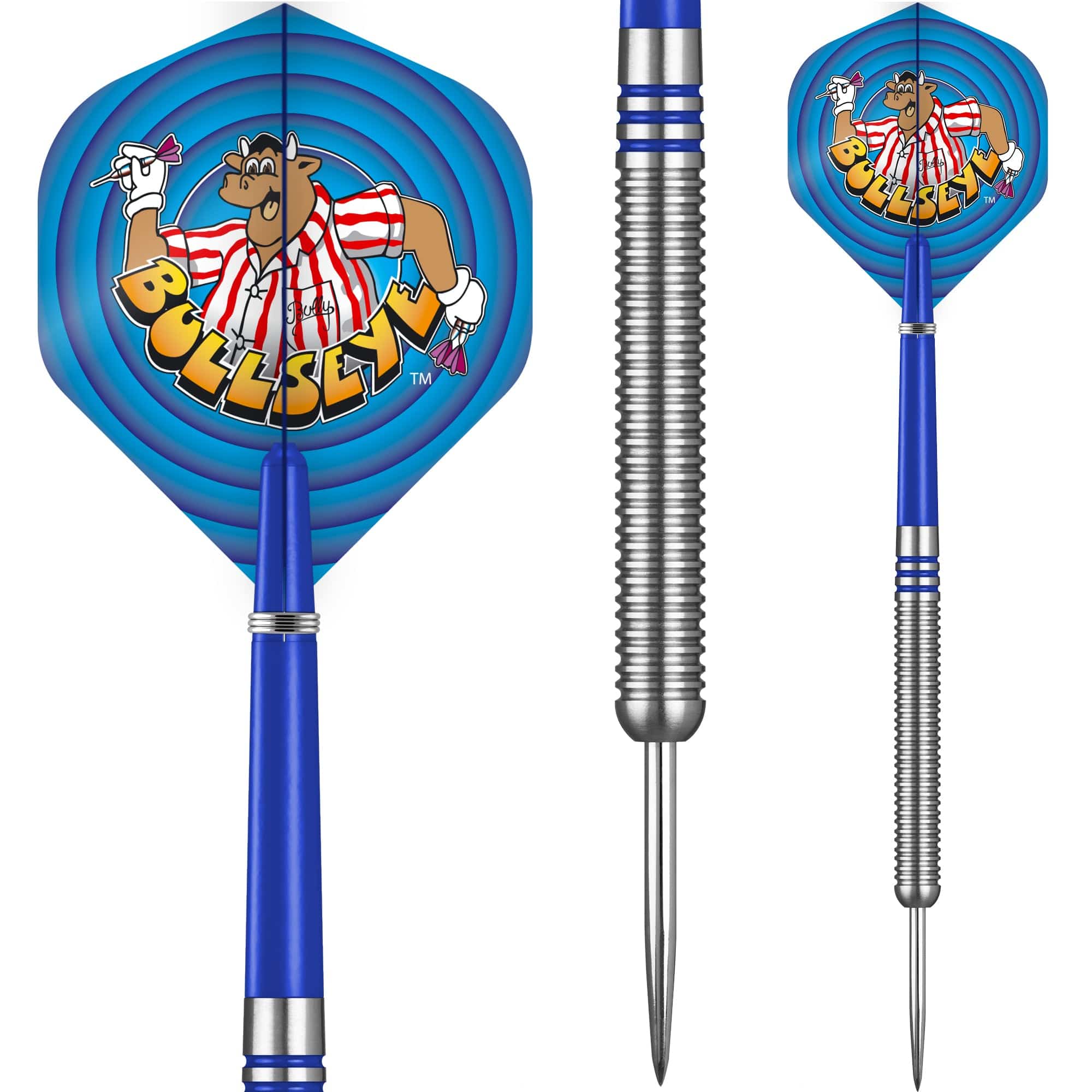 Bullseye Darts - Steel Tip Tungsten - Bullly Design - 24g - Image 2