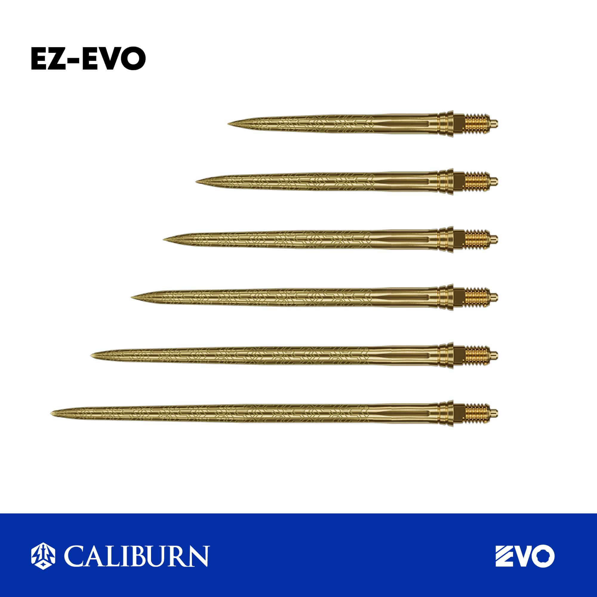 CALIBURN EZ-EVO Dart Points - Steel Tip - Laser Armour - Image 4