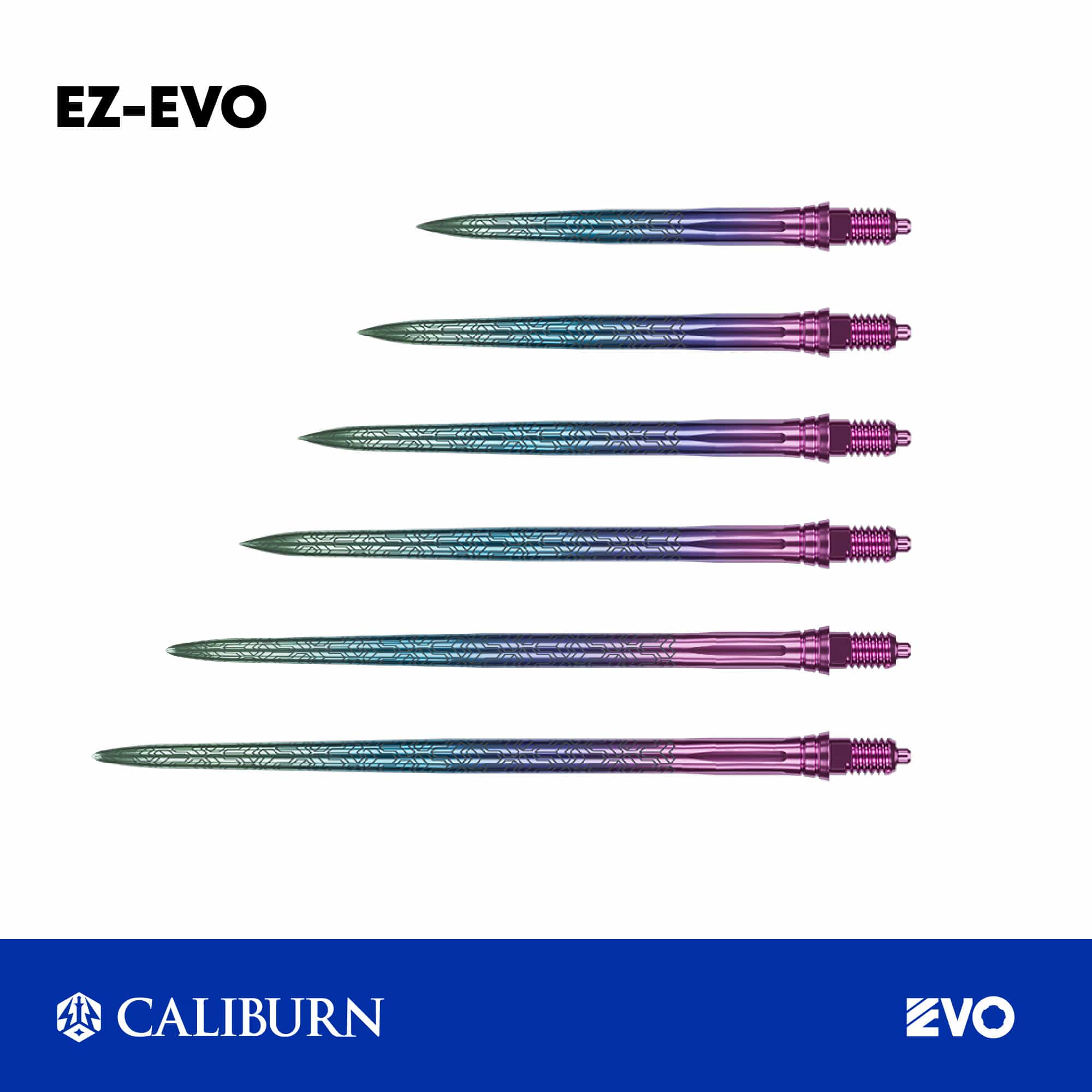 CALIBURN EZ-EVO Dart Points - Steel Tip - Laser Armour - Image 5