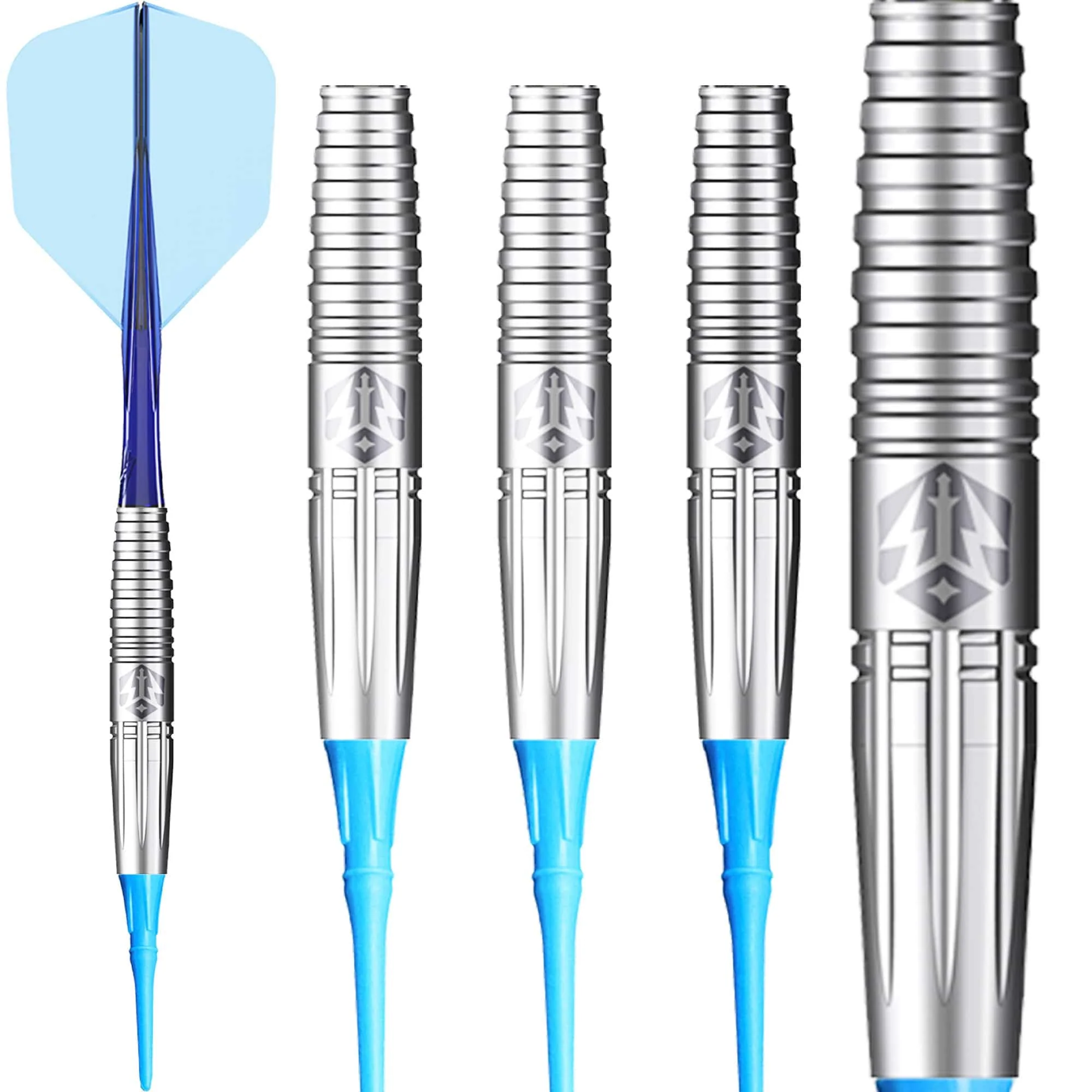 Caliburn Forge Darts - Soft Tip - 90% Tungsten - F2 - 20g - Image 4