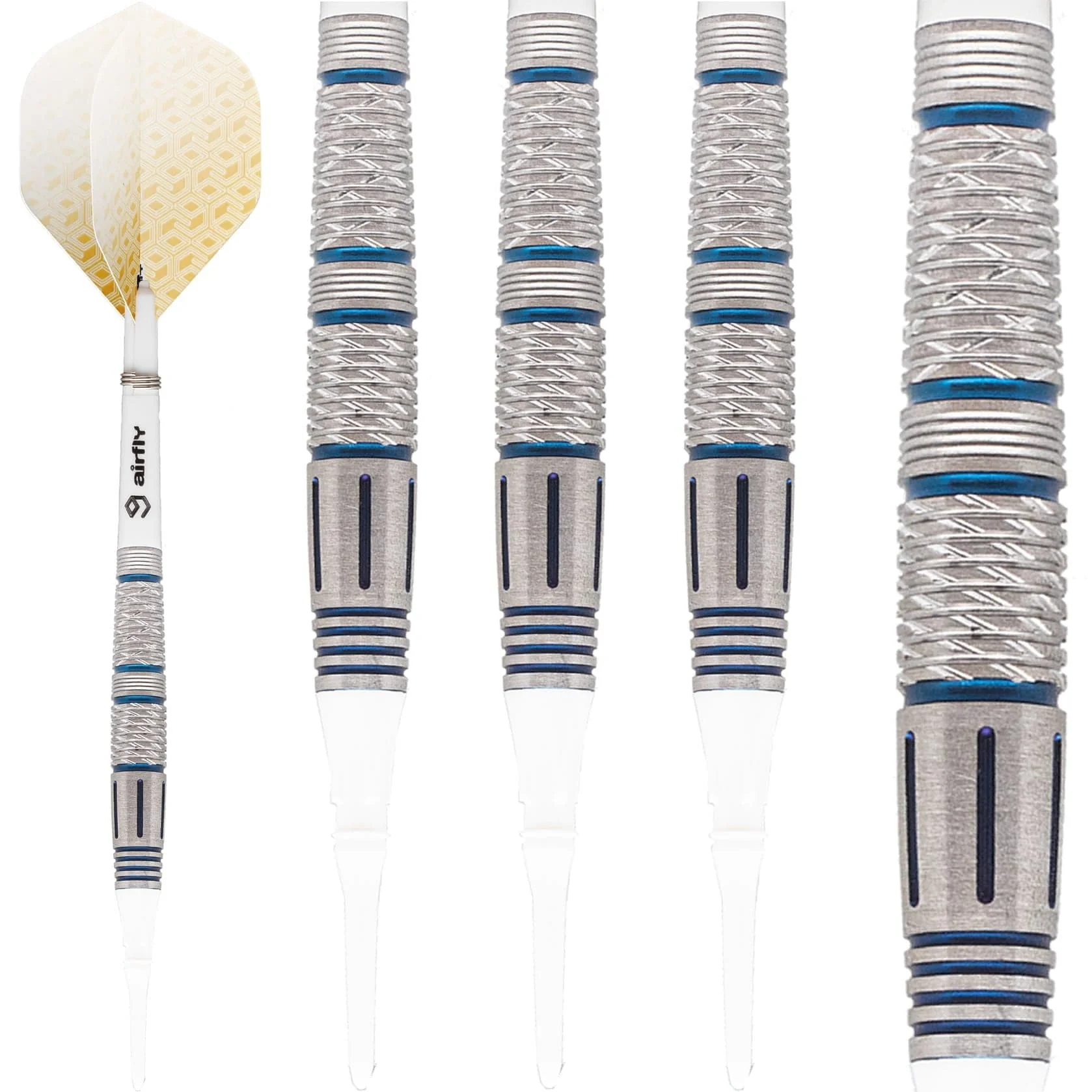 Caliburn Jade Darts - Soft Tip - 90% - 玉楼 - Blue - Image 2
