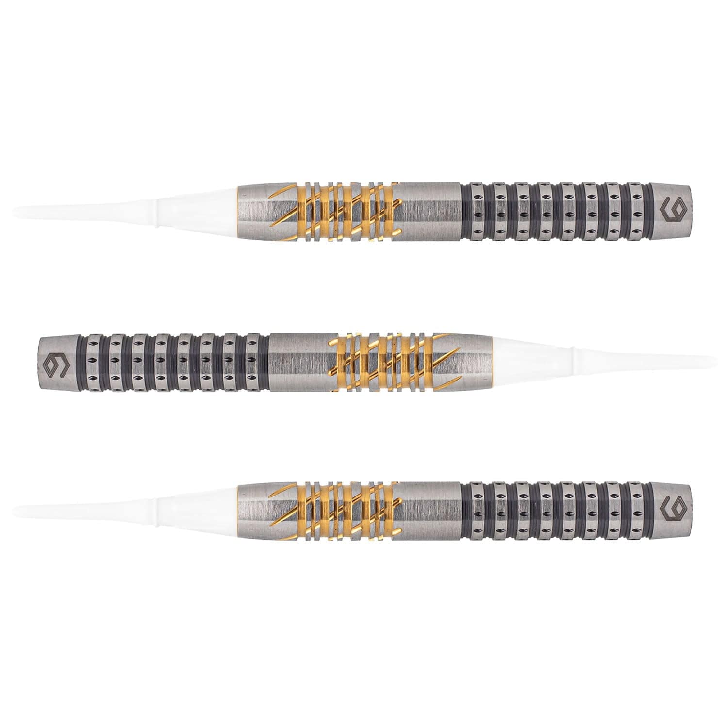 *Caliburn Player Darts - Soft Tip - 95% - Black & Gold - Sandy II - Image 5