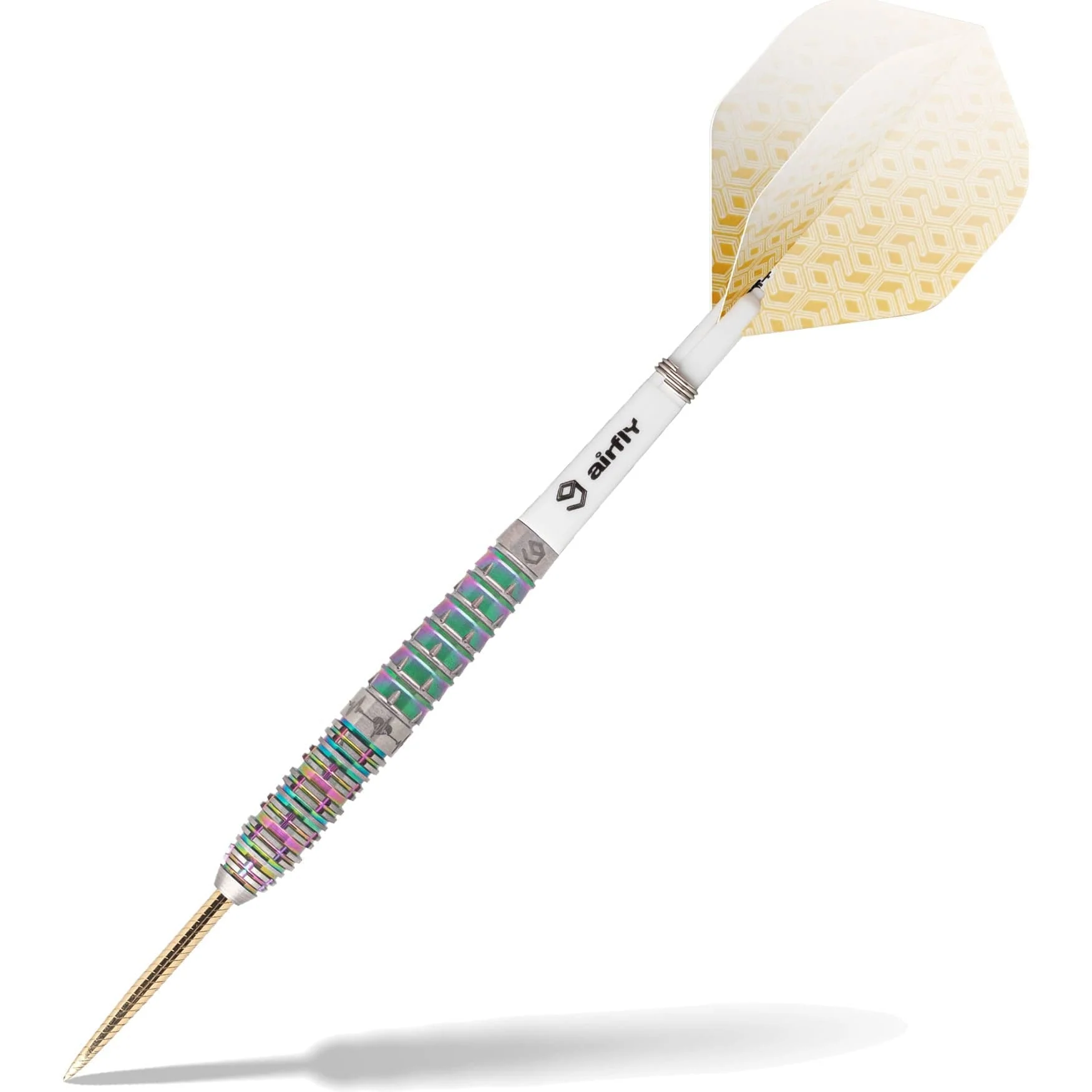 Caliburn Player Darts - Steel Tip - 95% - Rainbow Coating - Raine - Image 3