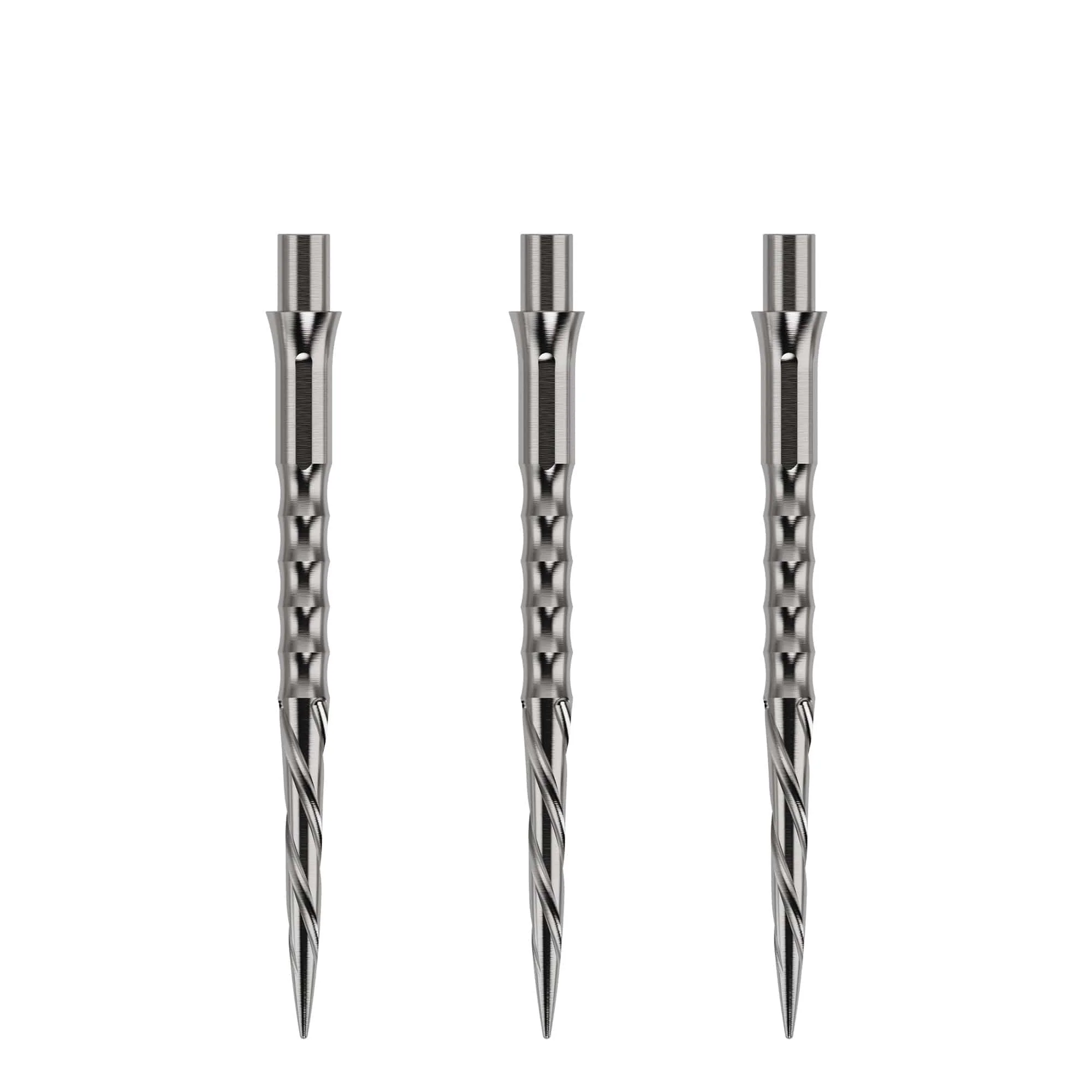 Caliburn Replaceable Dart Points - Spiro - No Lip - Silver - Image 4