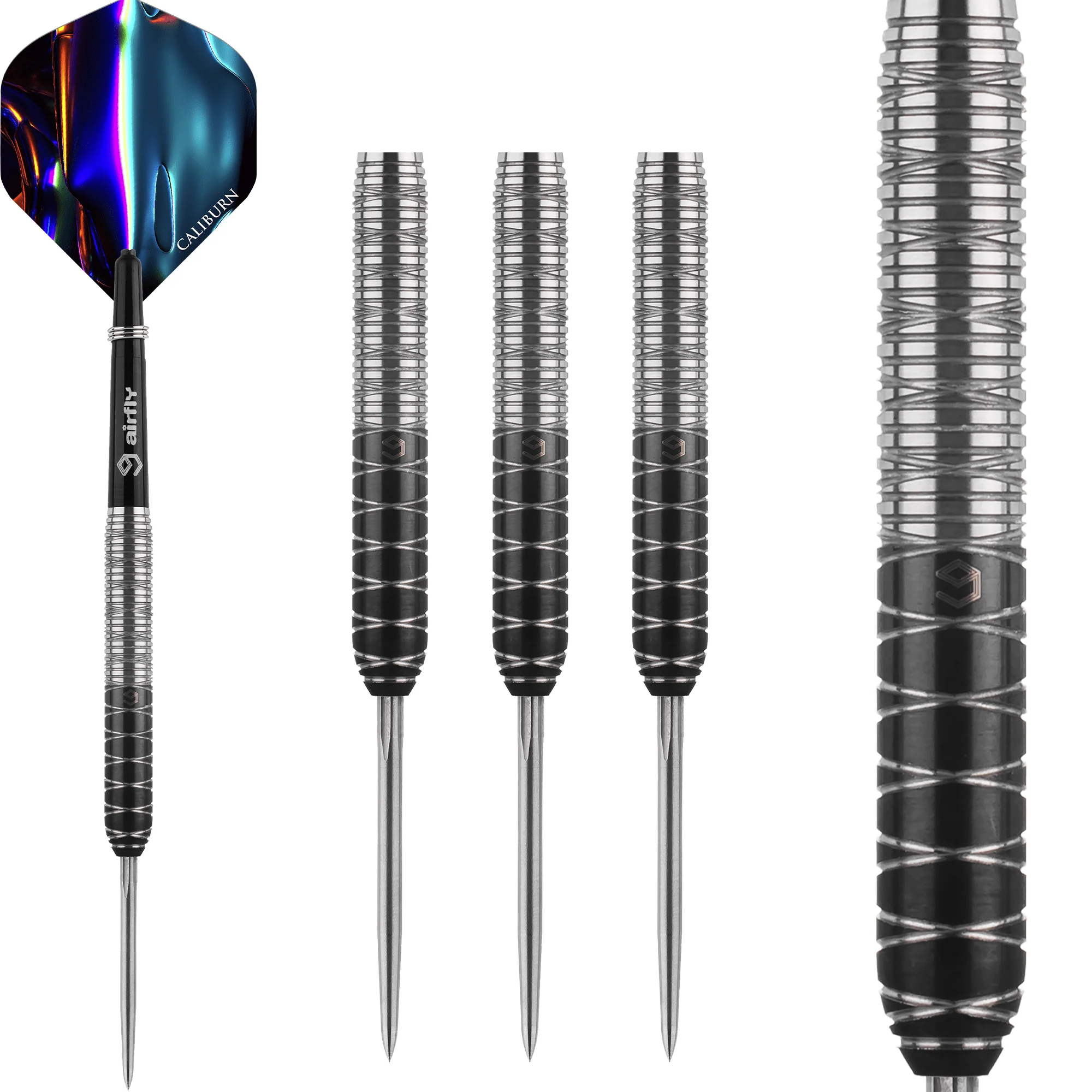 Caliburn Spiro Darts - Steel Tip - 90% Tungsten - S2 - Image 2