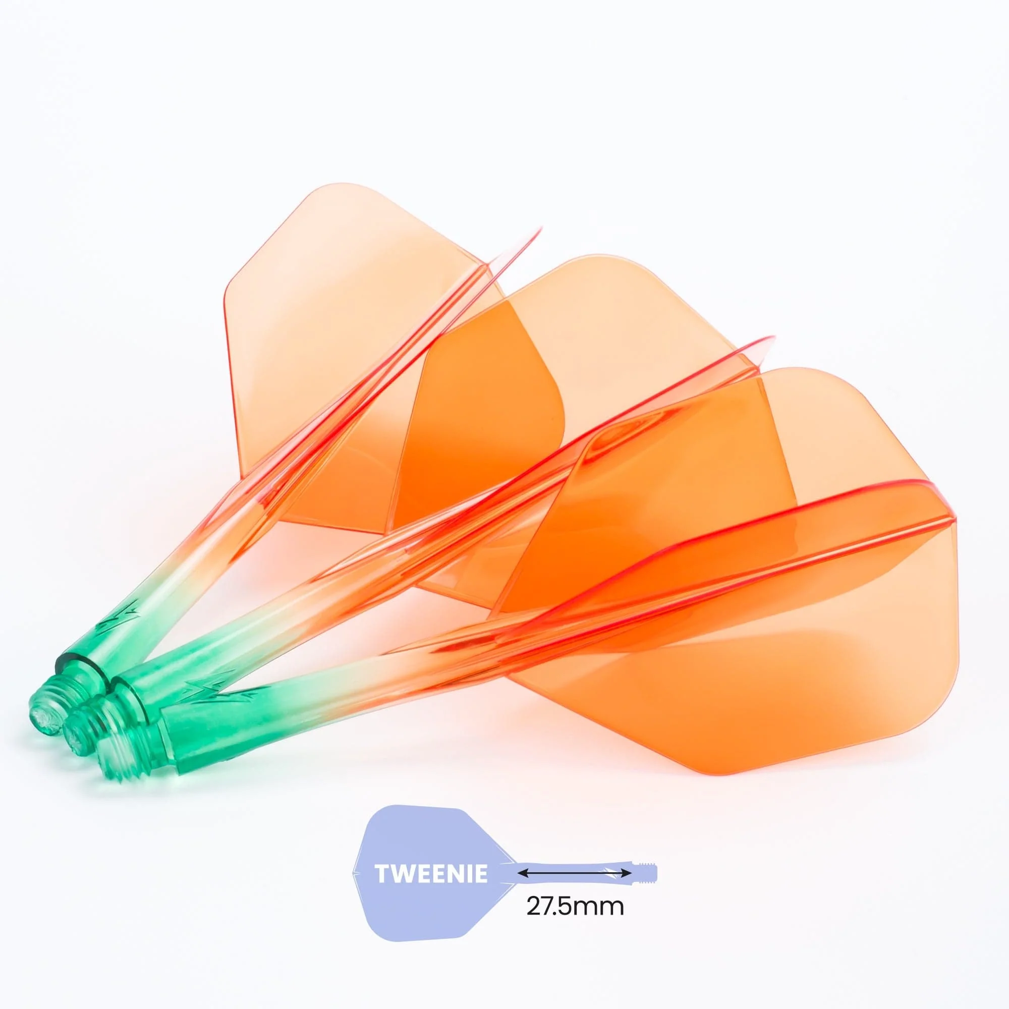 Caliburn SUP Flights - Moulded Flight & Shaft - Standard No6 - Two Tone - Image 7