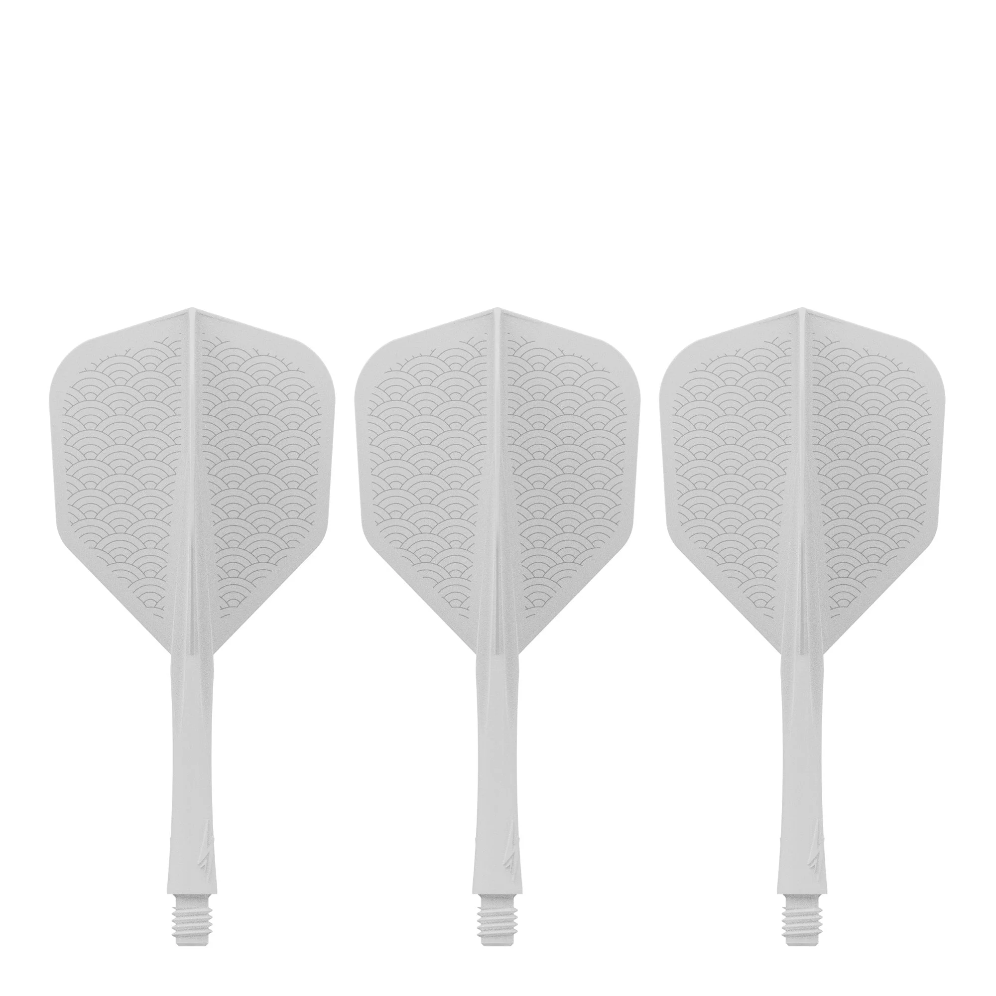 Caliburn SUP Flights - Moulded Shaft and Flight - Standard No6 - Waves - White - Image 3