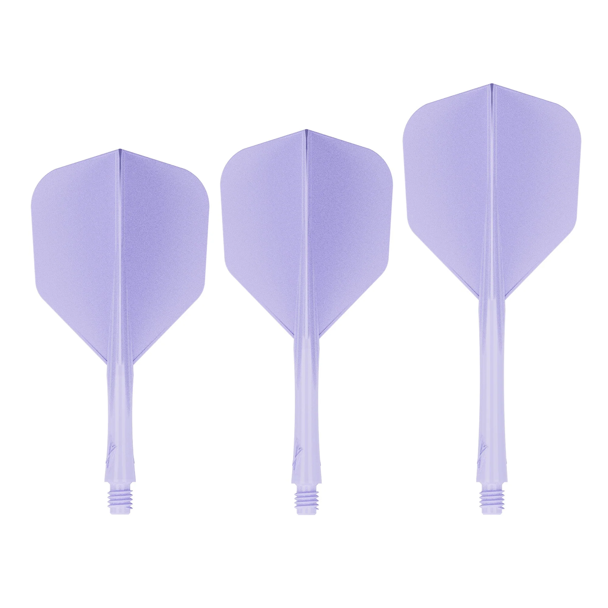 Caliburn SUP Lite Dart Flights - Moulded Flight & Shaft - Standard No6 - Misty Purple