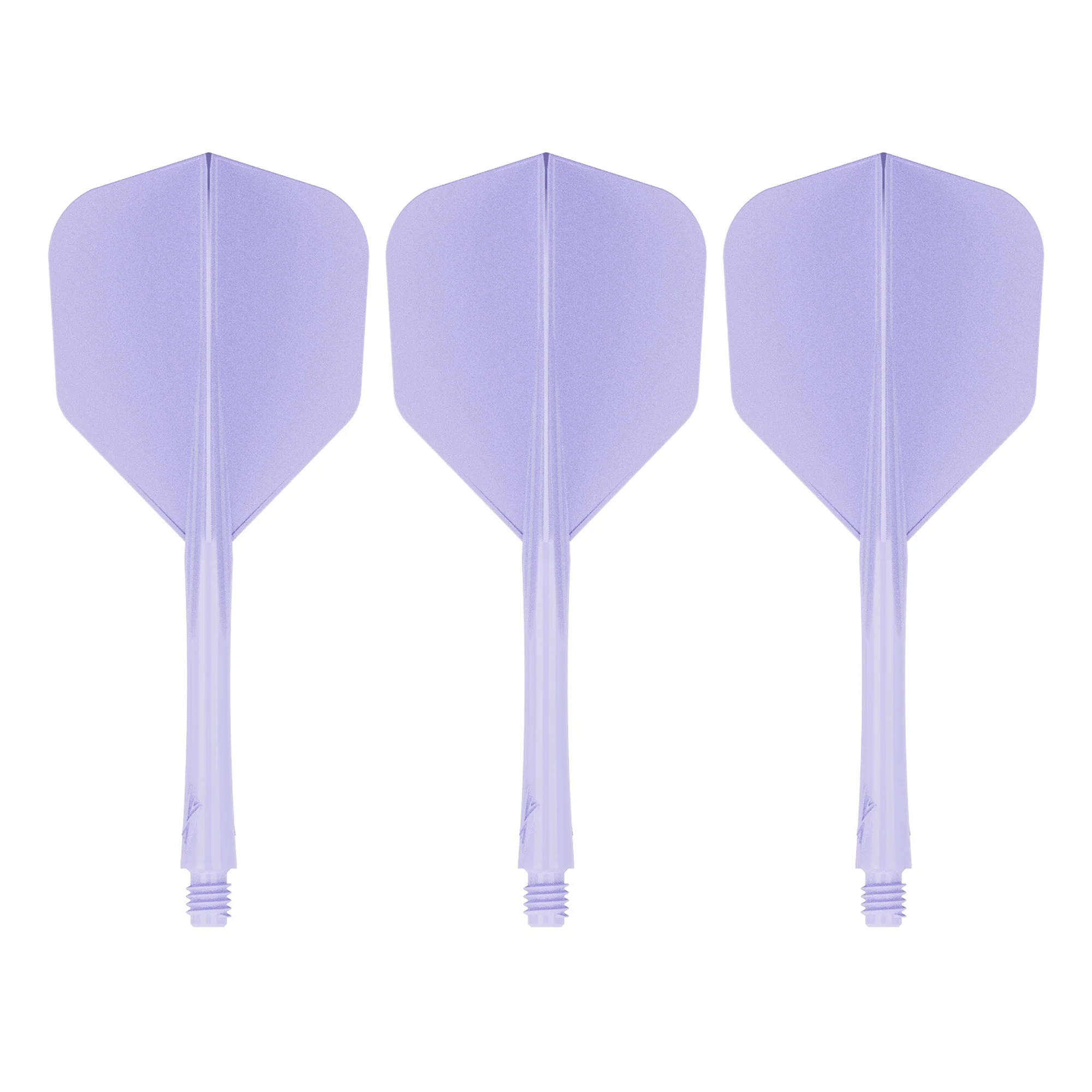 Caliburn SUP Lite Dart Flights - Moulded Flight & Shaft - Standard No6 - Misty Purple - Image 2